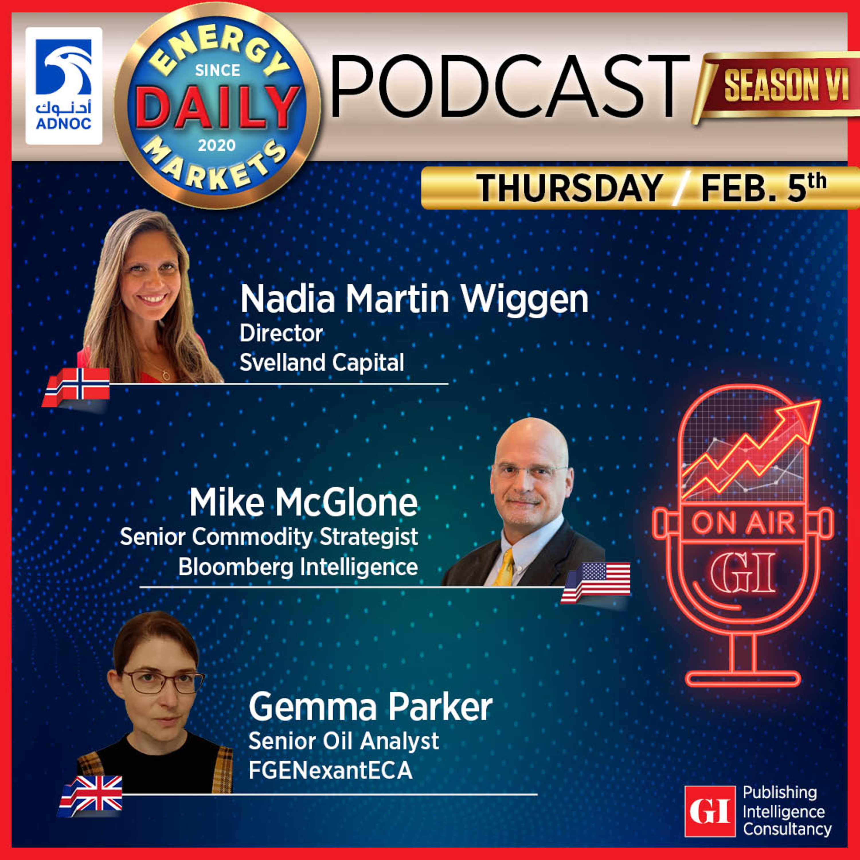 PODCAST: Daily Energy Markets - Feb 5th episode artwork