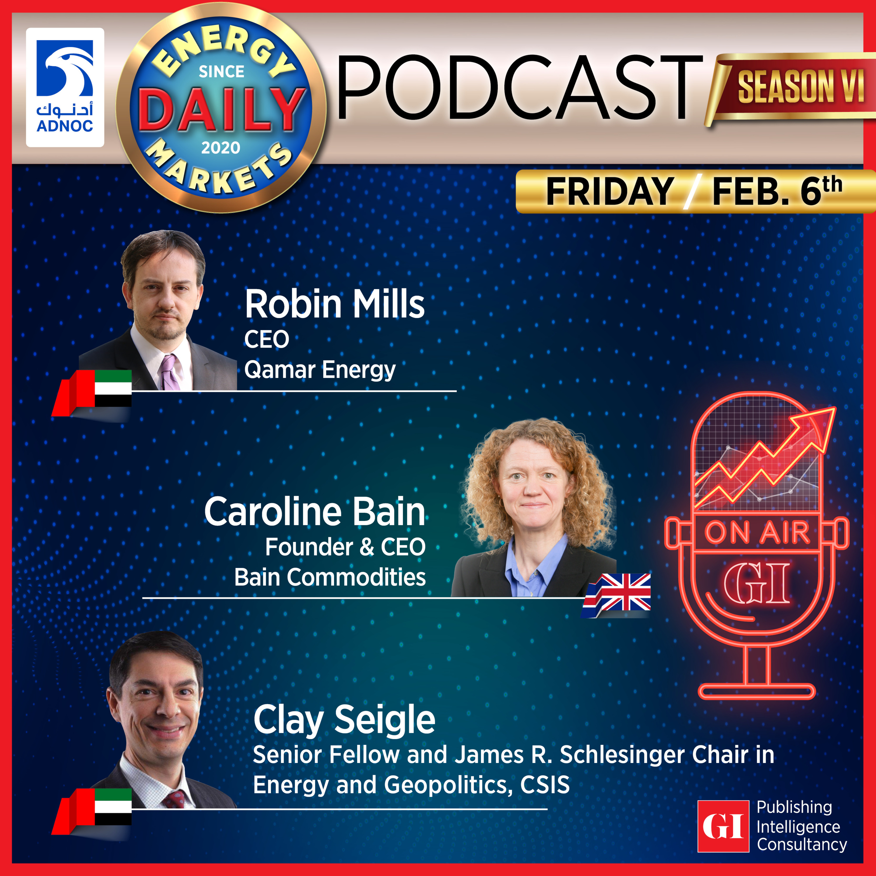 PODCAST: Daily Energy Markets - Feb 6th episode artwork