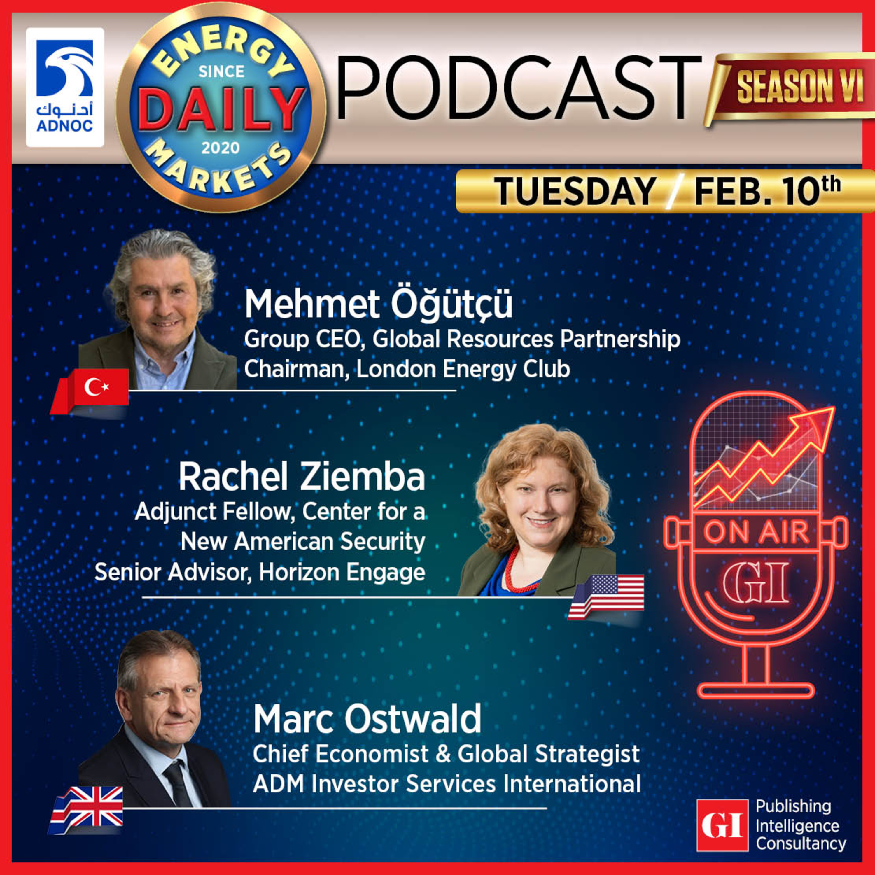 PODCAST: Daily Energy Markets - Feb 10th episode artwork