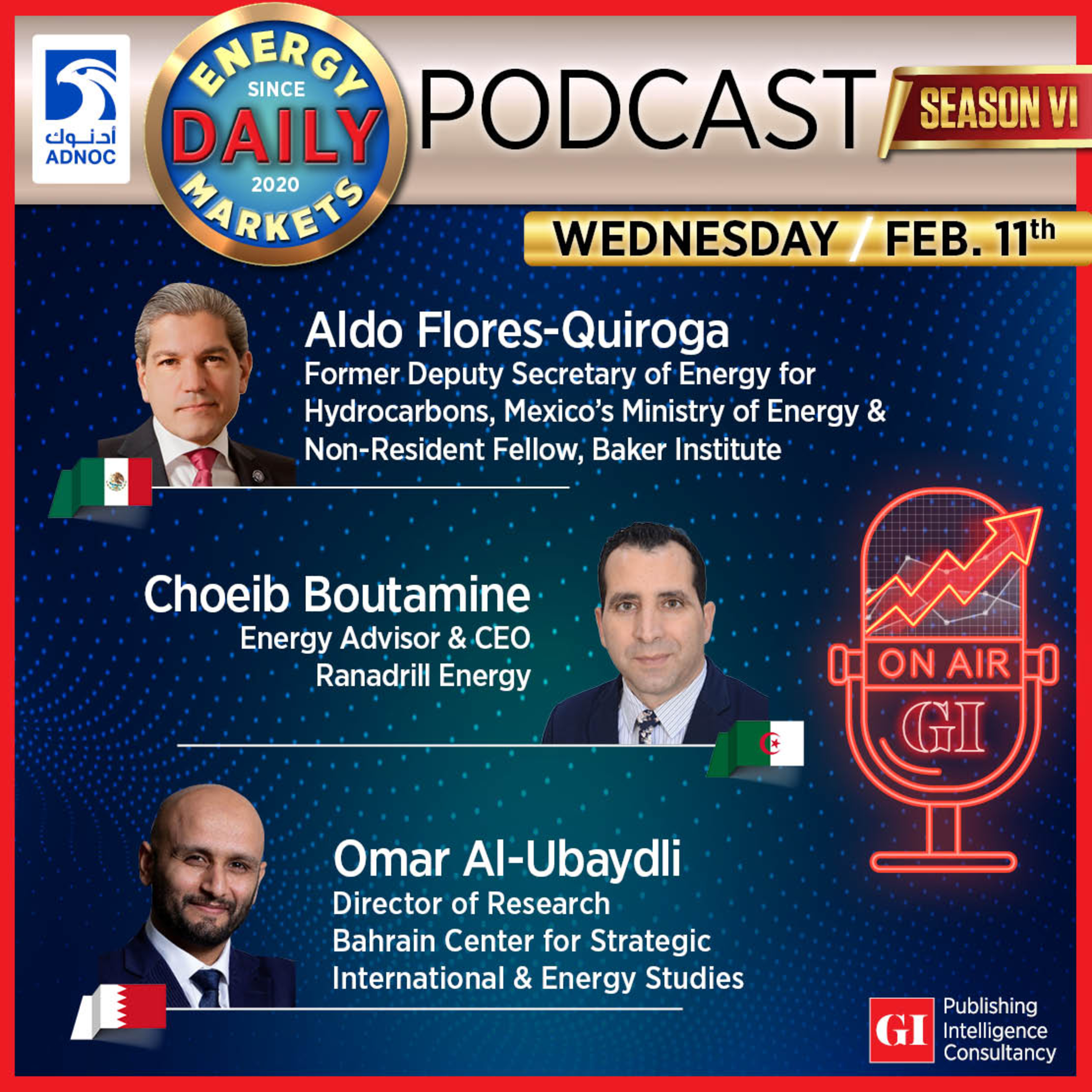 PODCAST: Daily Energy Markets - Feb 11th episode artwork