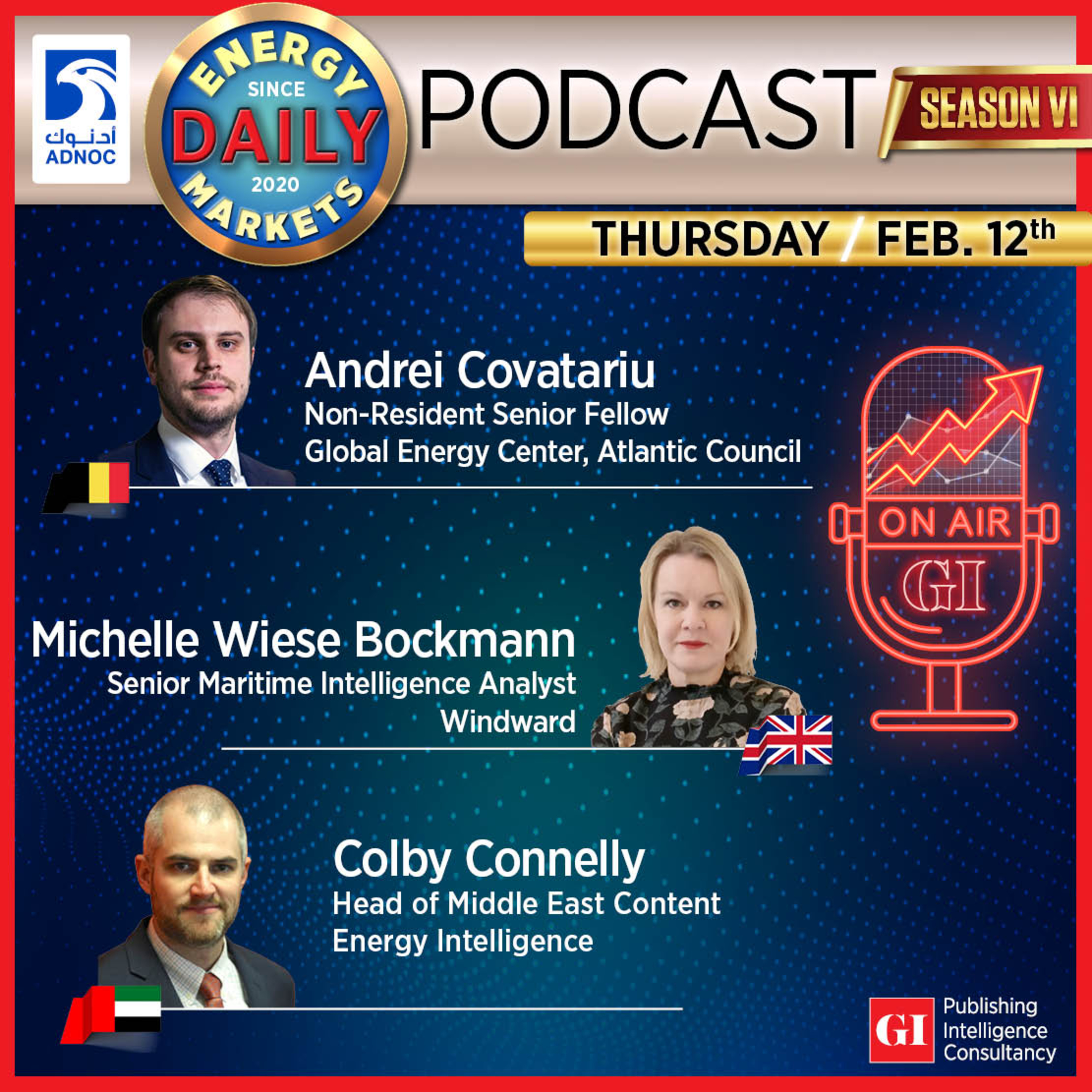 PODCAST: Daily Energy Markets - Feb 12th episode artwork