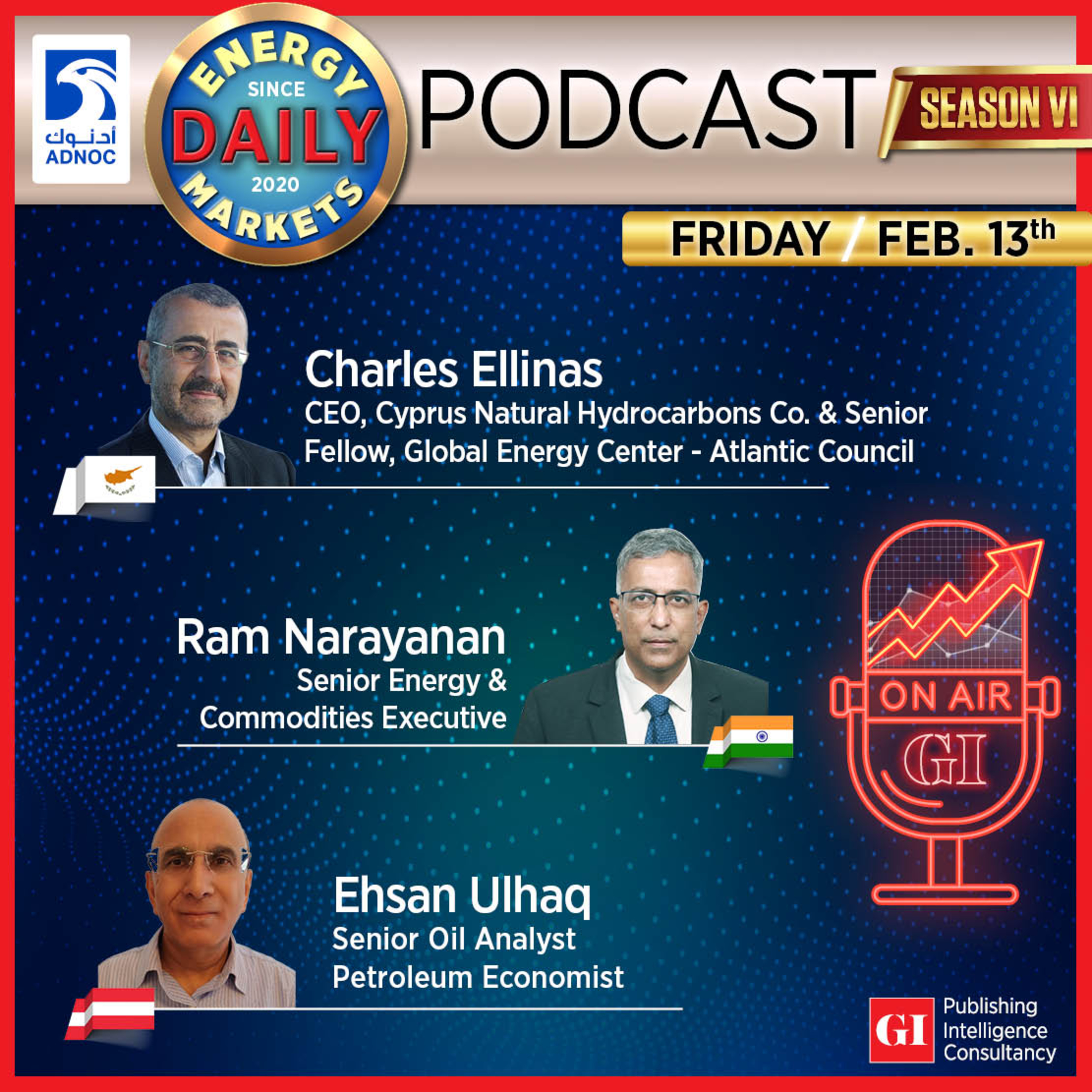 PODCAST: Daily Energy Markets - Feb 13th episode artwork