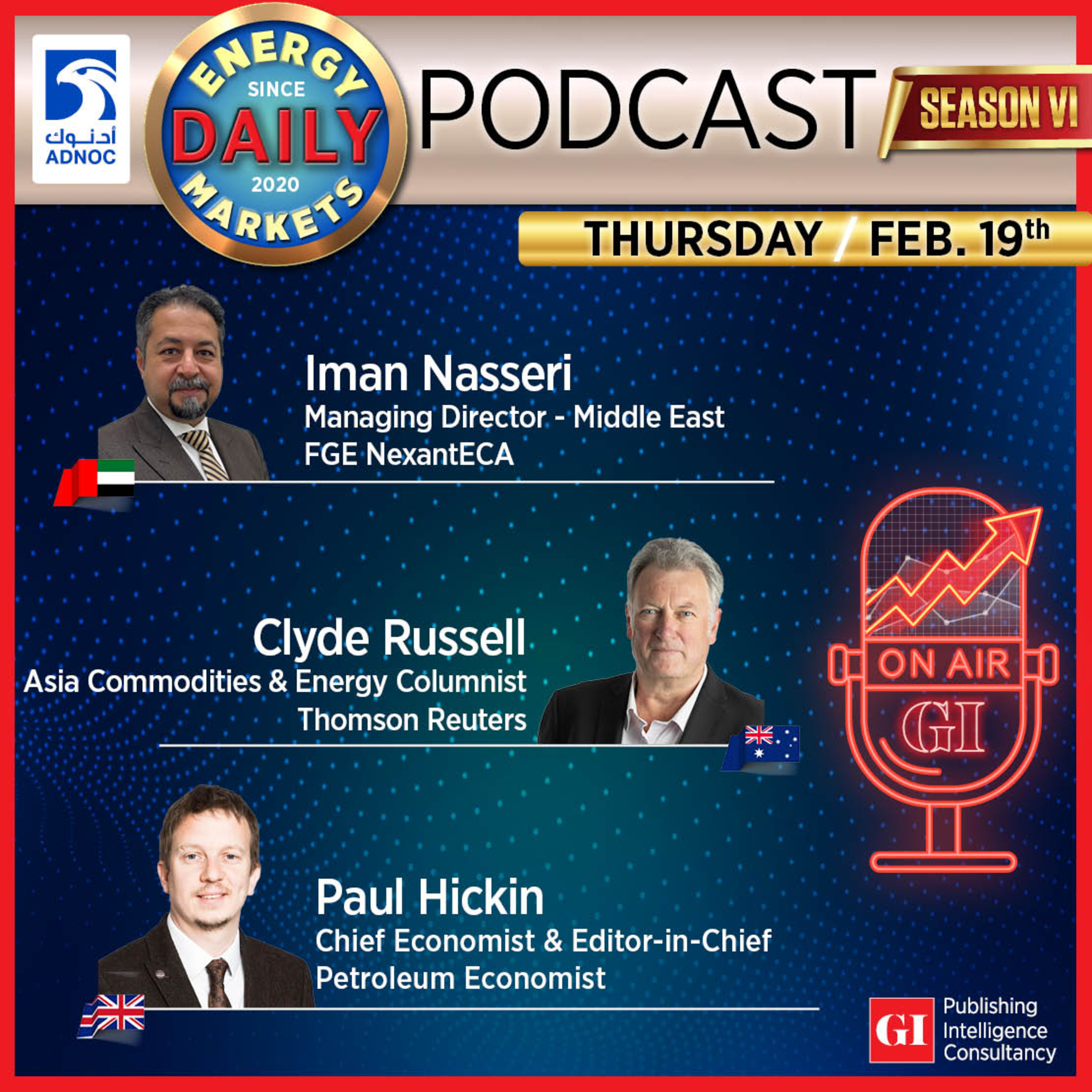 PODCAST: Daily Energy Markets - Feb 19th
