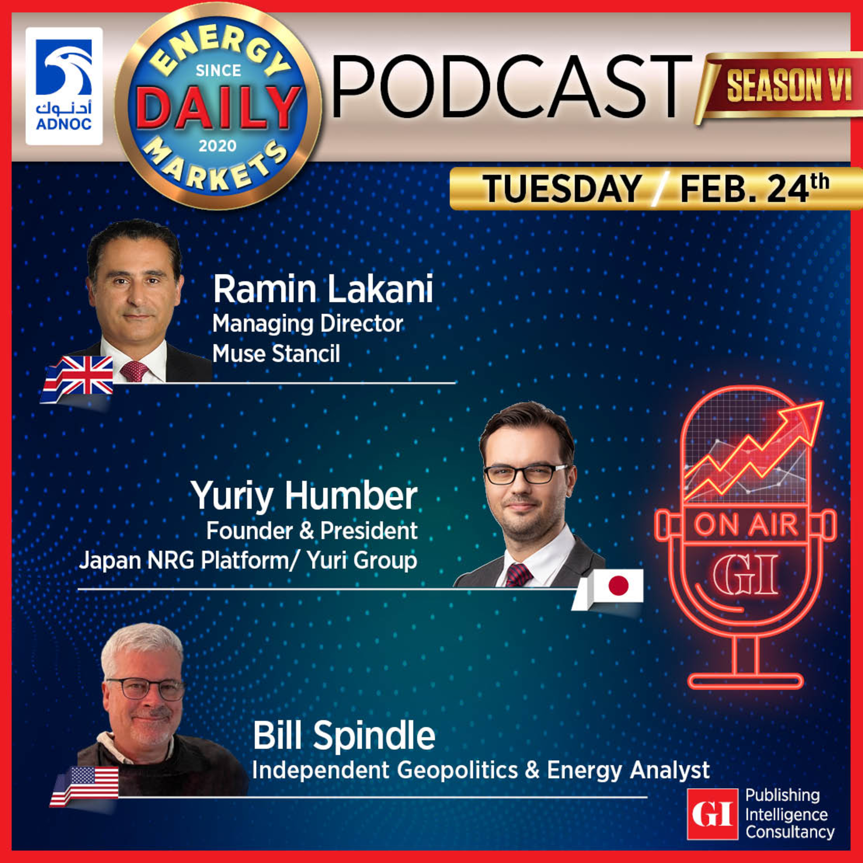 PODCAST: Daily Energy Markets - Feb 24th episode artwork