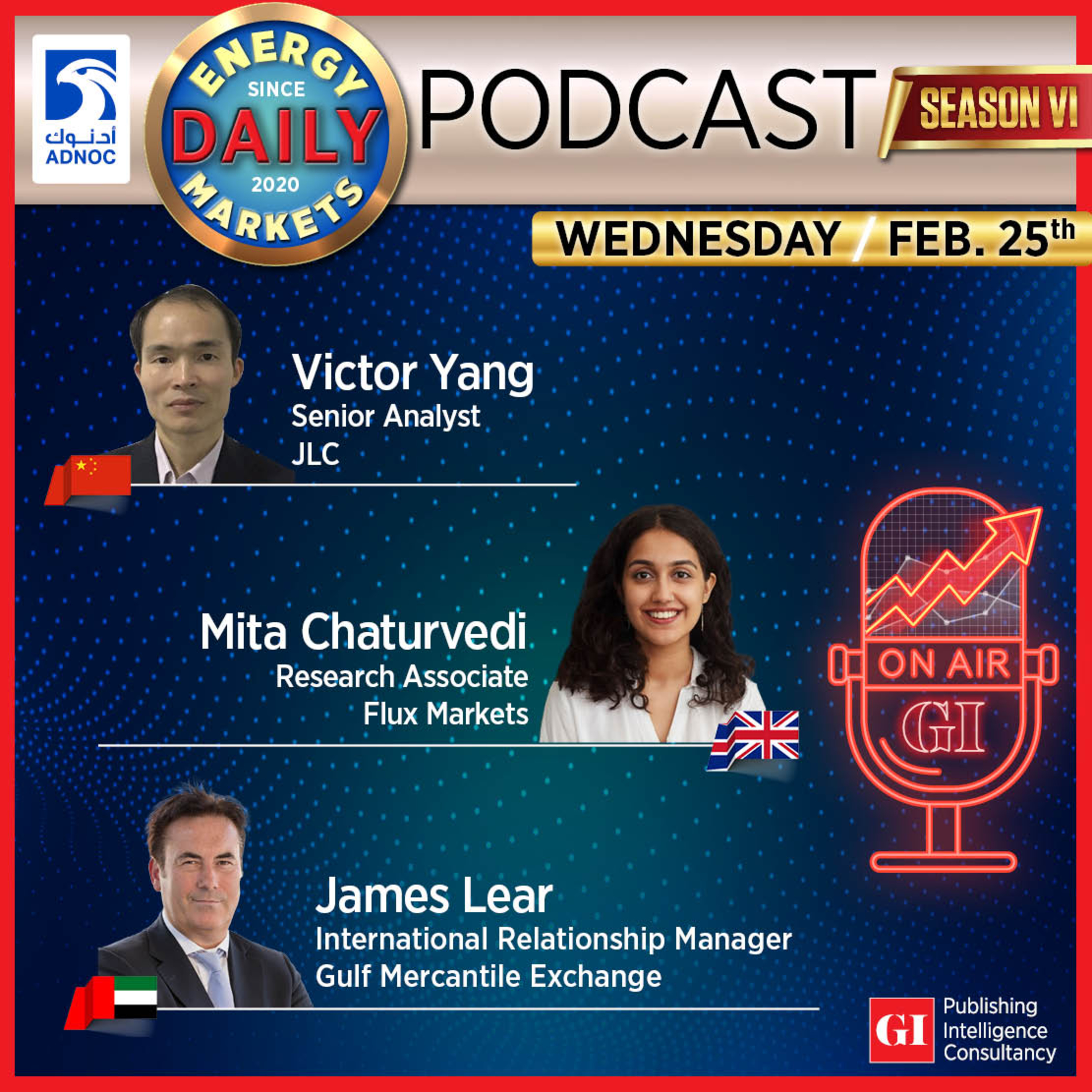 PODCAST: Daily Energy Markets - Feb 25th episode artwork