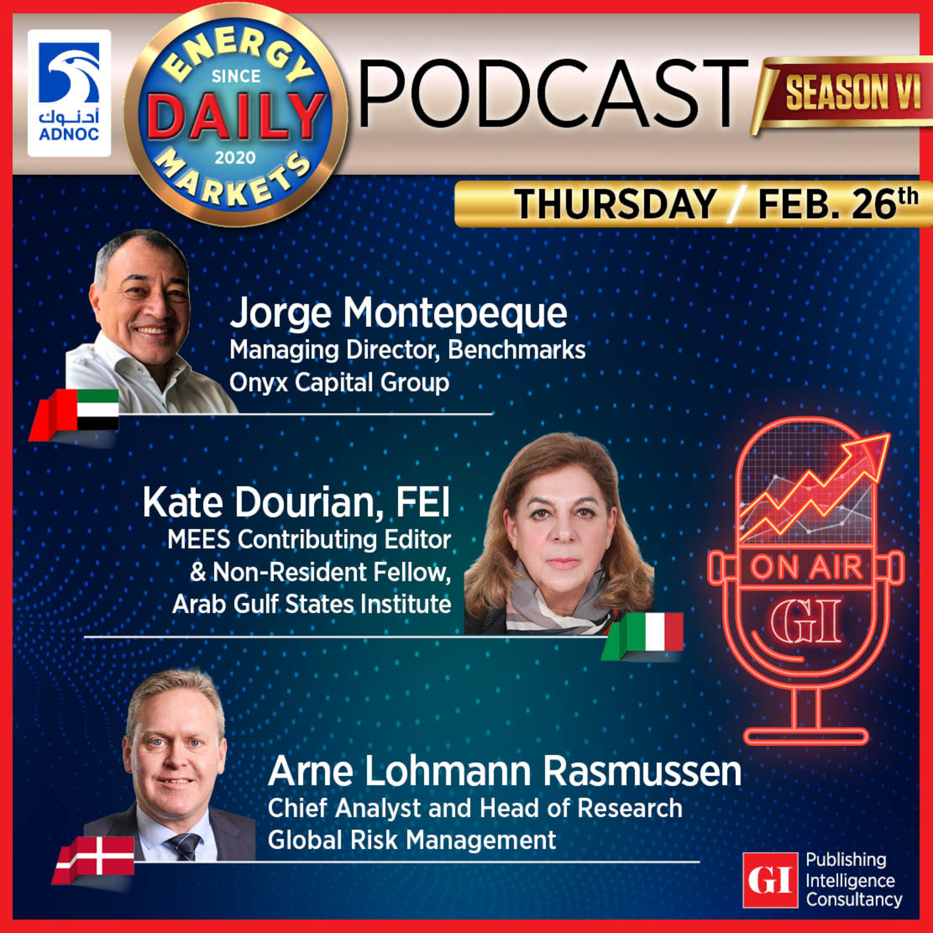 PODCAST: Daily Energy Markets - Feb 26th episode artwork