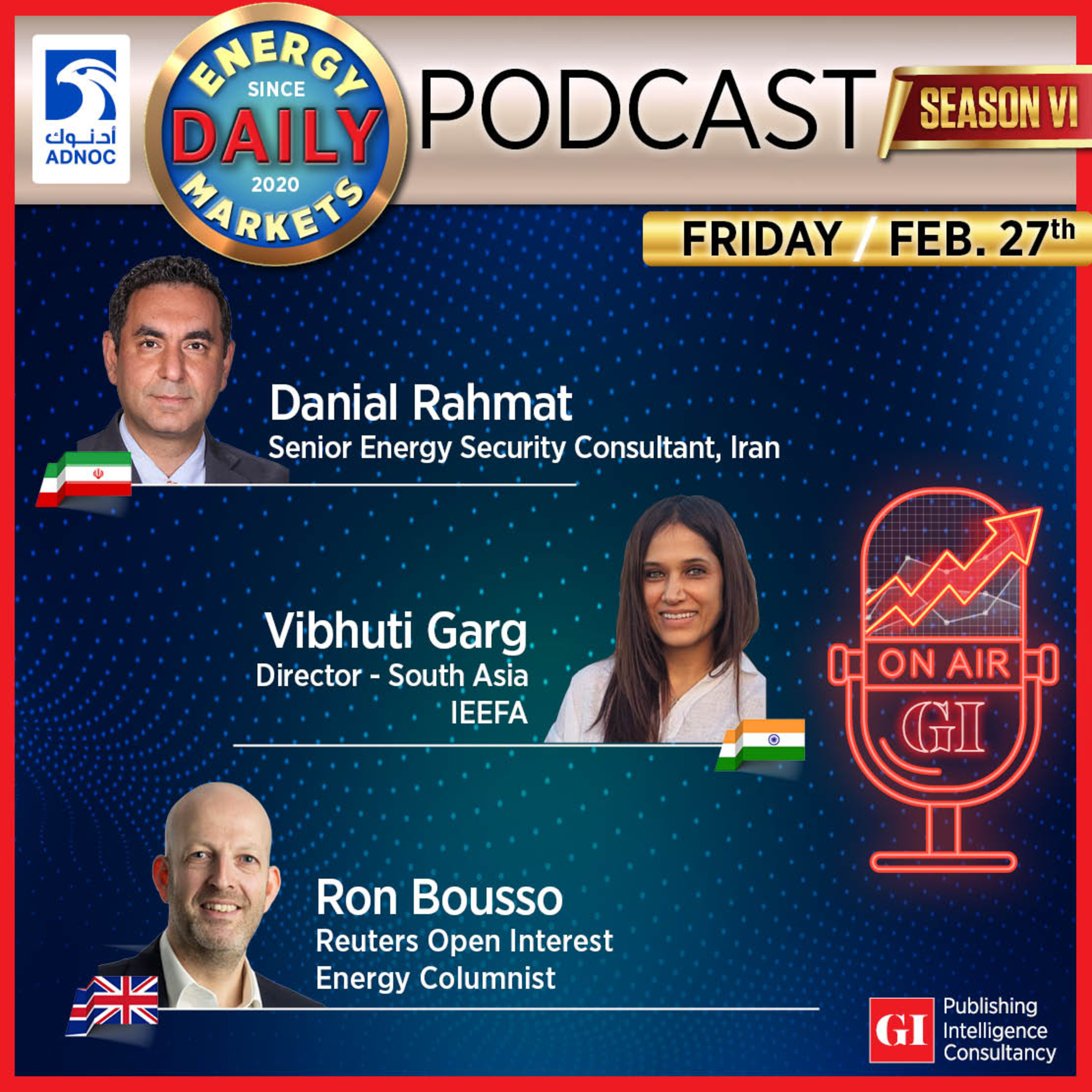 PODCAST: Daily Energy Markets - Feb 27th episode artwork