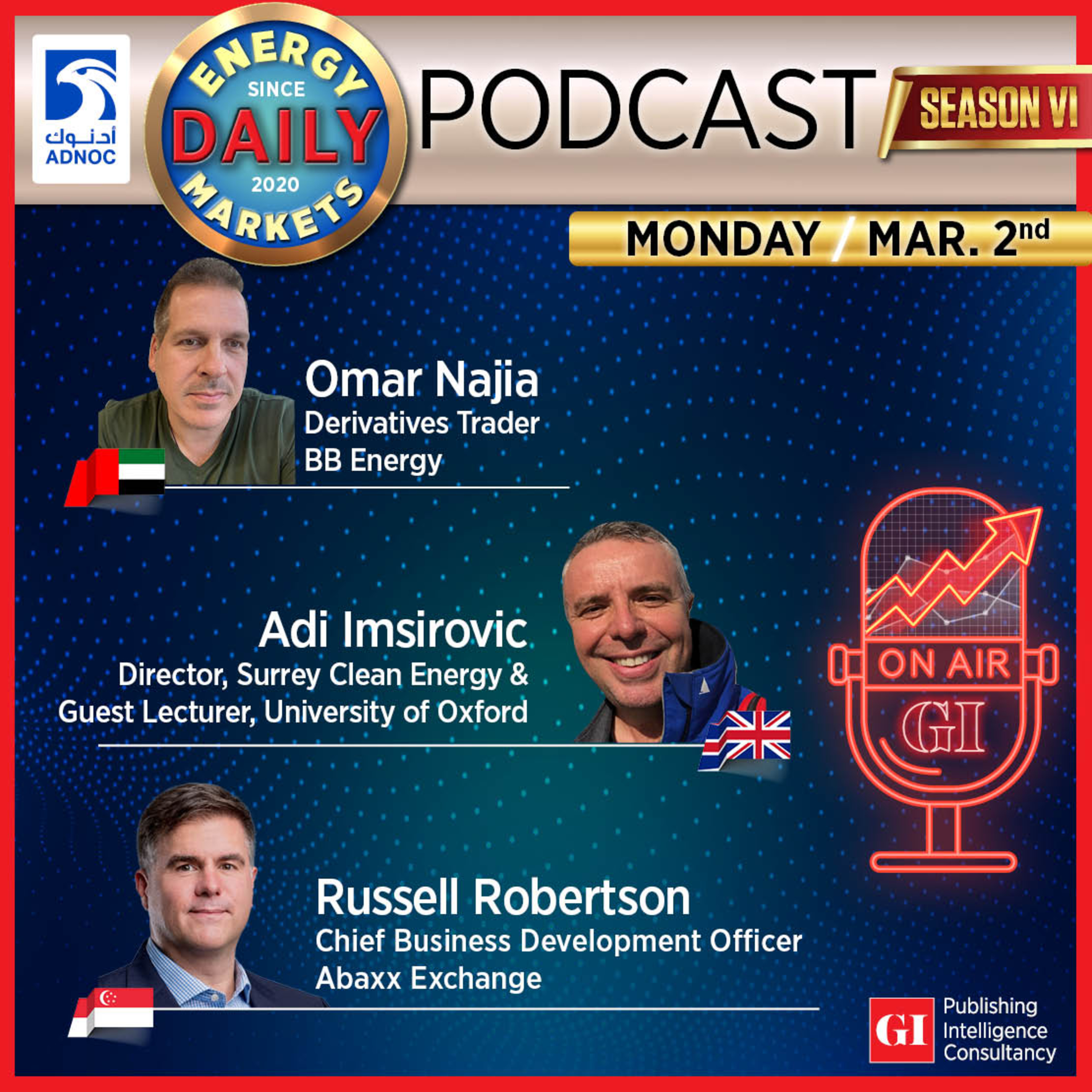 PODCAST: Daily Energy Markets - March 2nd episode artwork