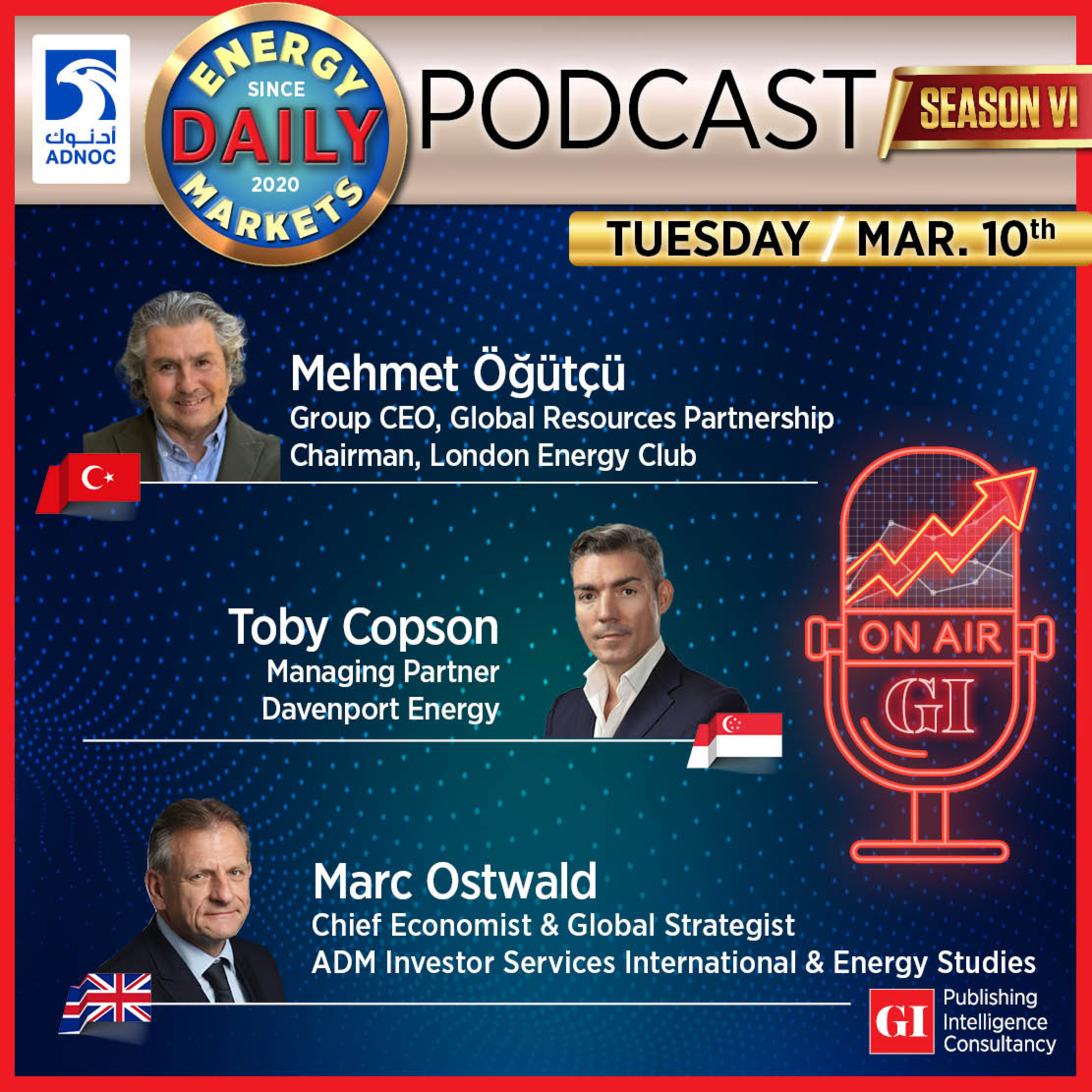 PODCAST: Daily Energy Markets - March 10th episode artwork