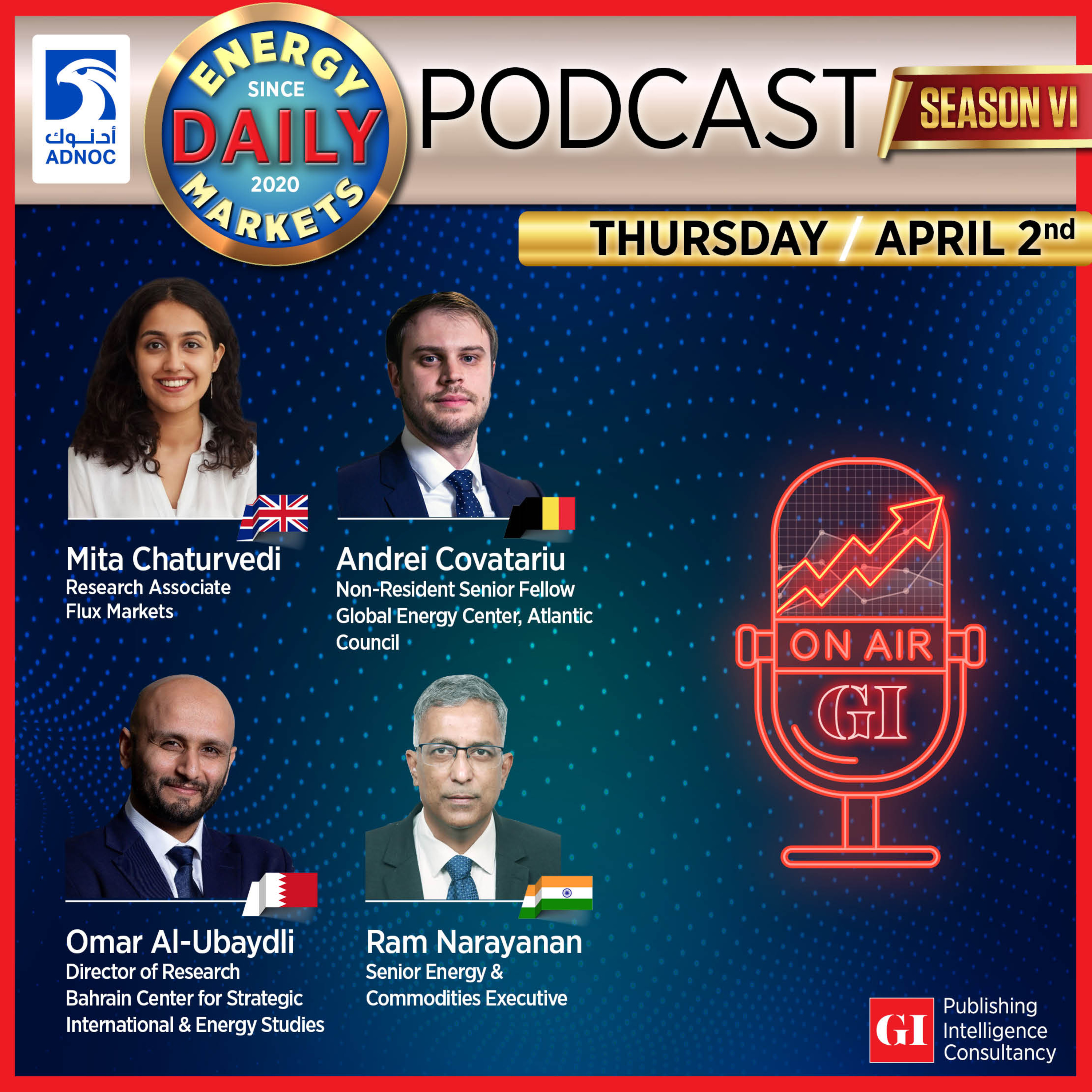 PODCAST: Daily Energy Markets - April 2nd