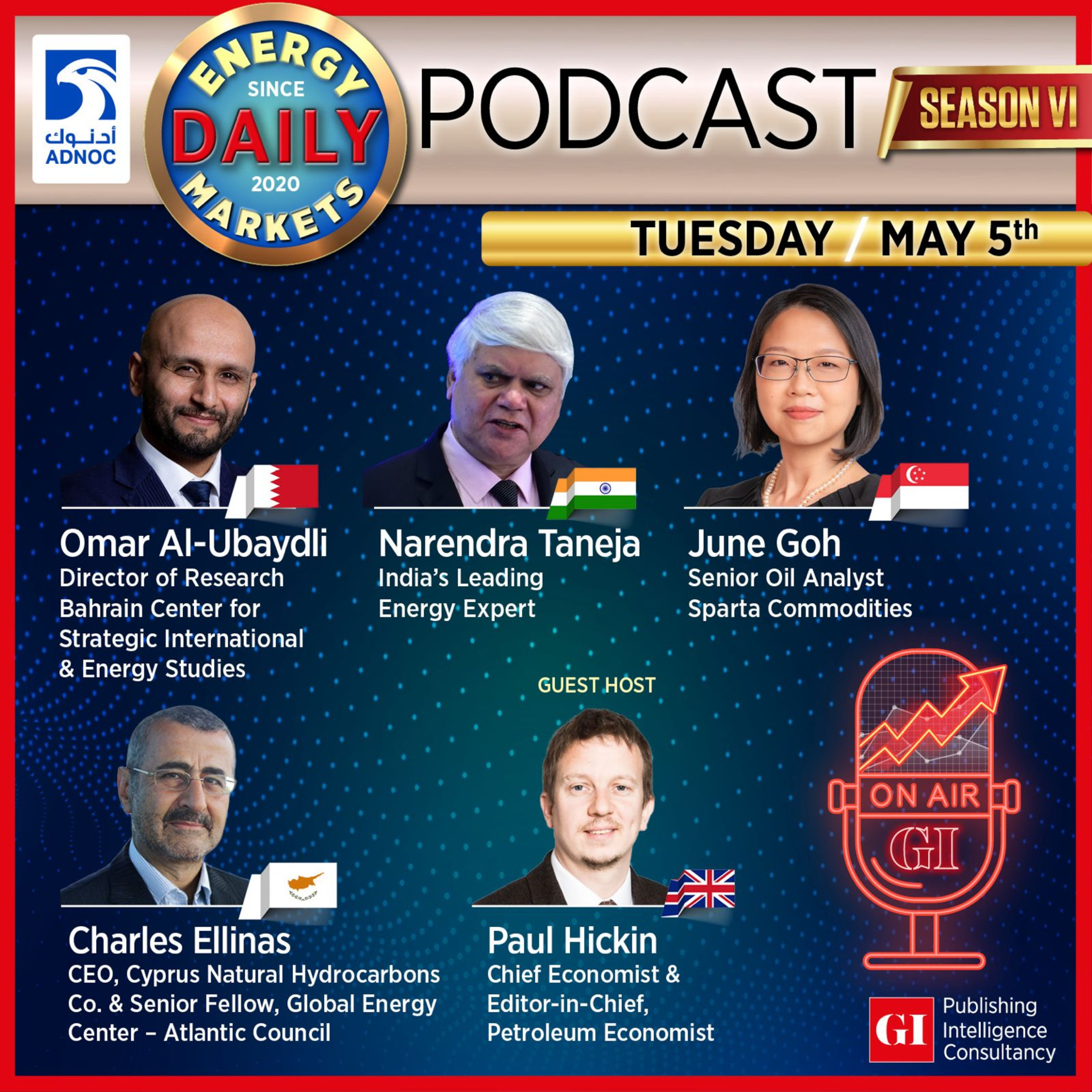 PODCAST: Daily Energy Markets - May 5th episode artwork