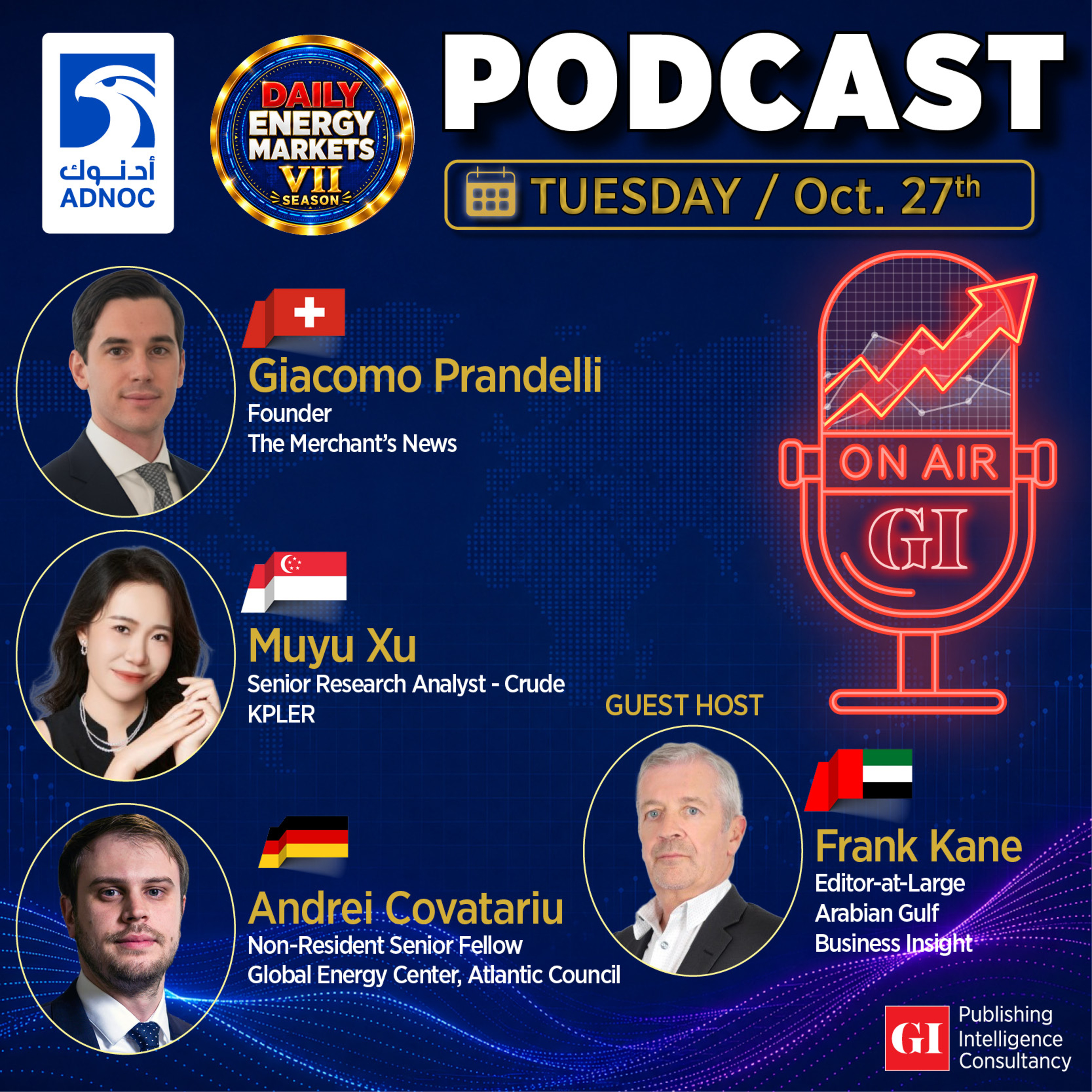PODCAST: Daily Energy Markets - October 27