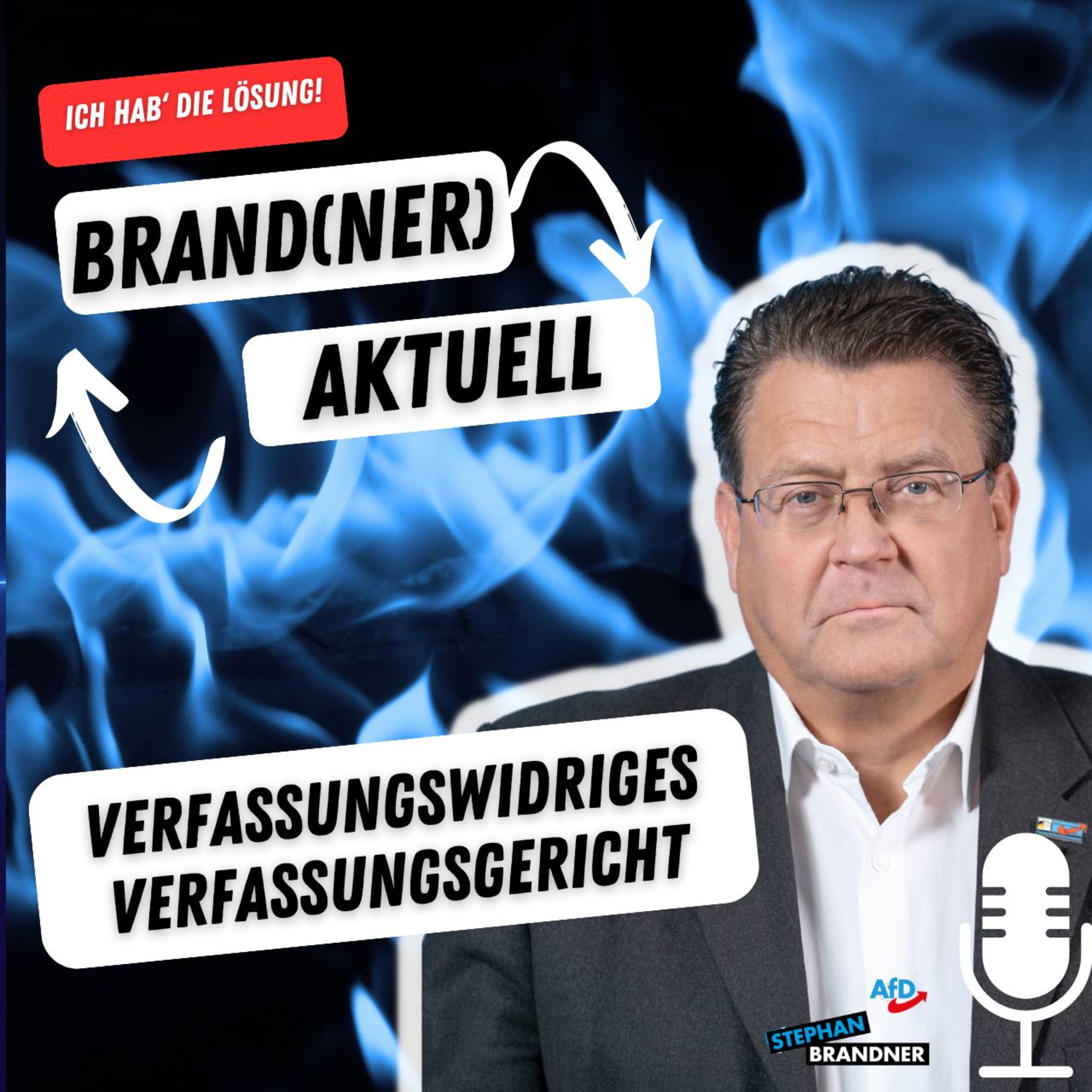 BRAND(NER) AKTUELL - der Sonntags-Podcast mit dem AfD-Bundestagsabgeordneten Stephan Brandner