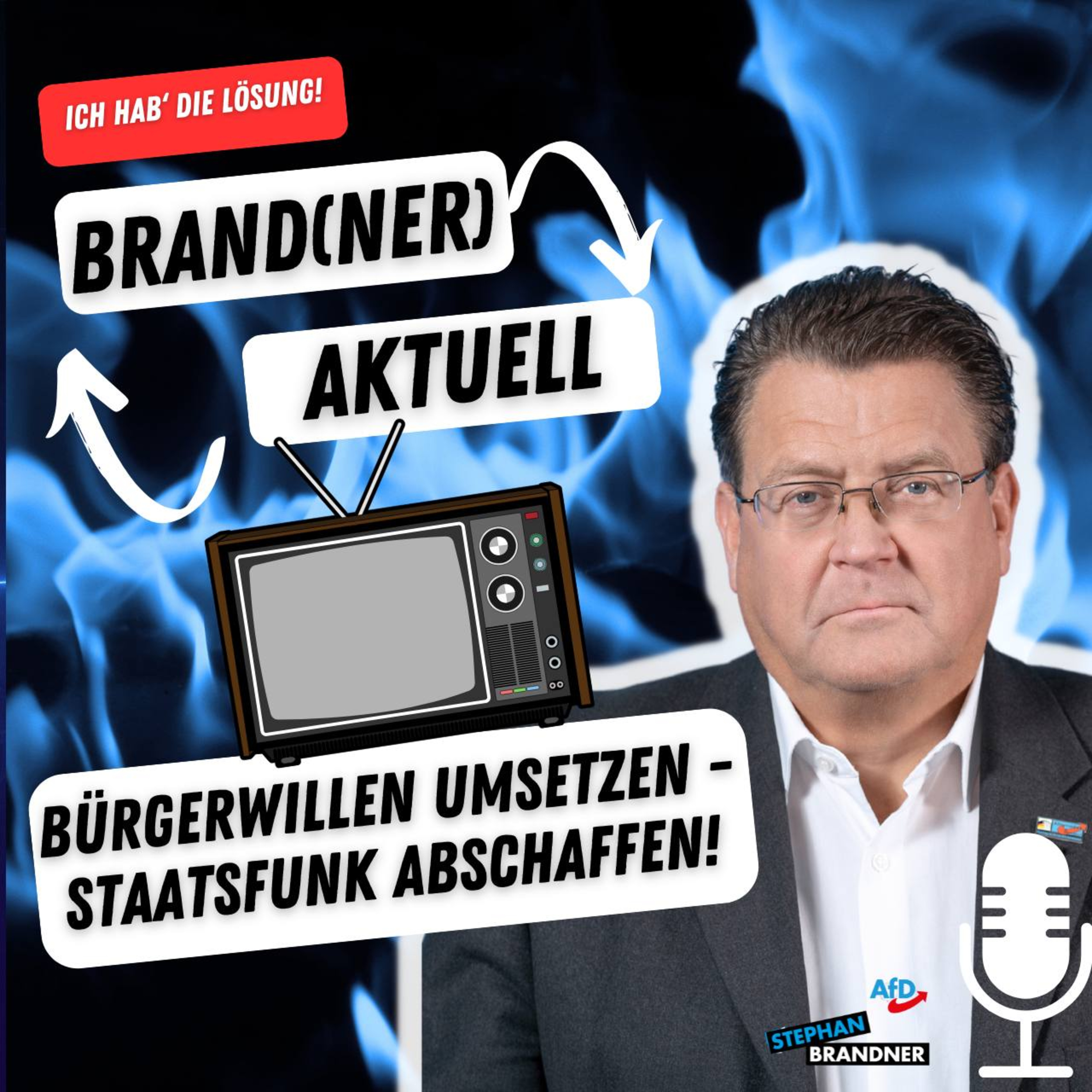 BRAND(NER) AKTUELL - der Sonntags-Podcast mit dem AfD-Bundestagsabgeordneten Stephan Brandner
