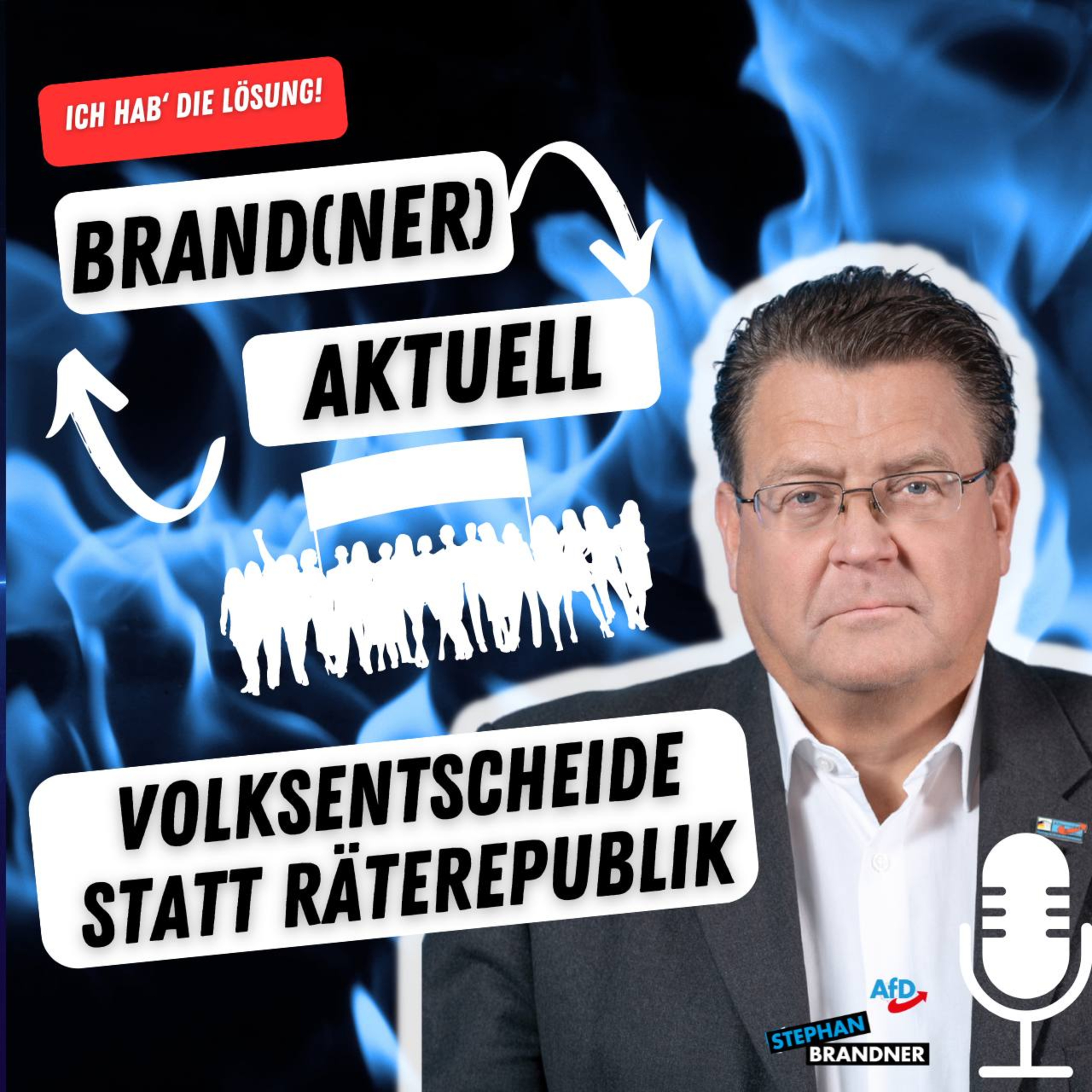 BRAND(NER) AKTUELL - der Sonntags-Podcast mit dem AfD-Bundestagsabgeordneten Stephan Brandner
