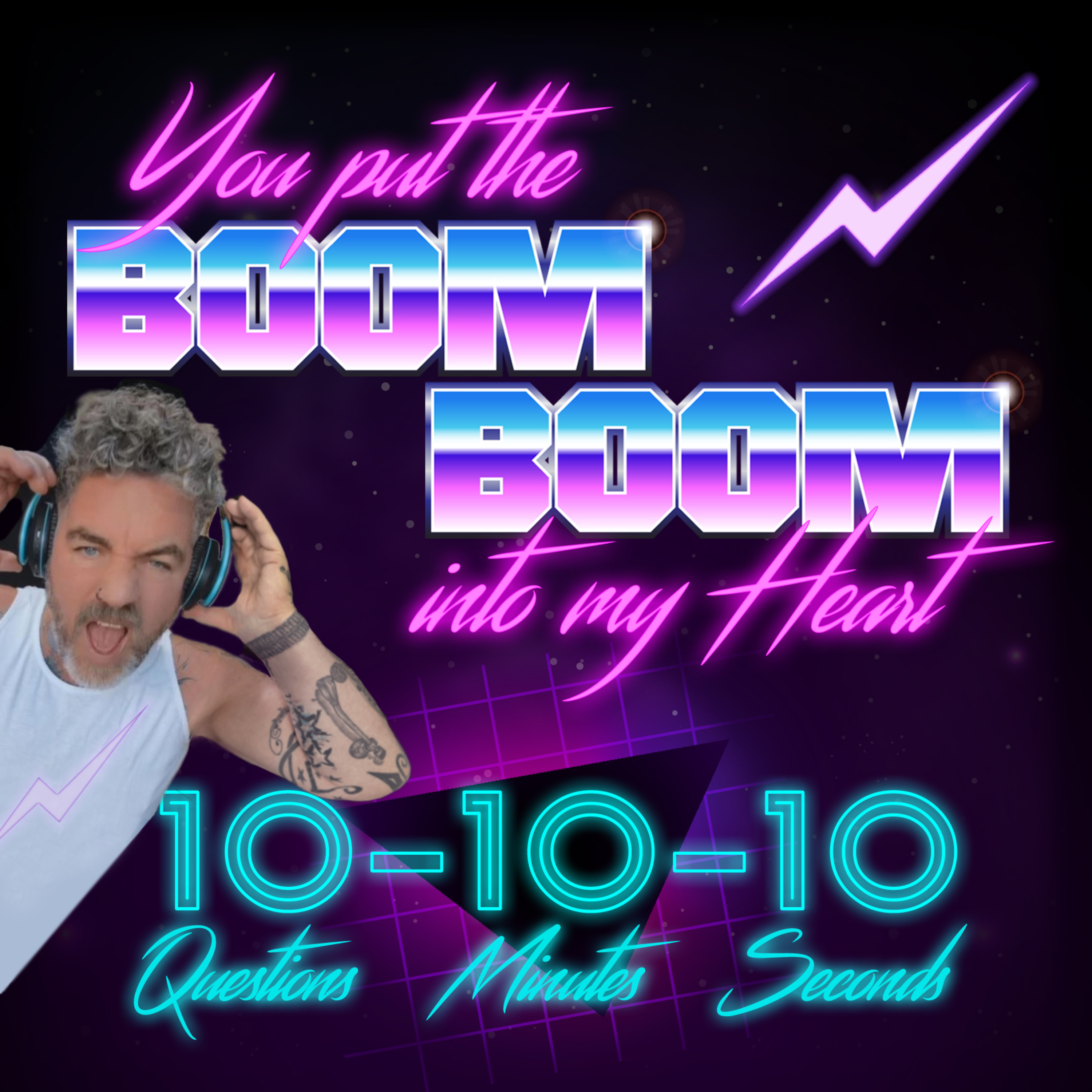 80's Quiz 10-10-10 with Lea & Kazzie 10 Questions 10 minutes only 10 seconds to answer, its fast episode artwork