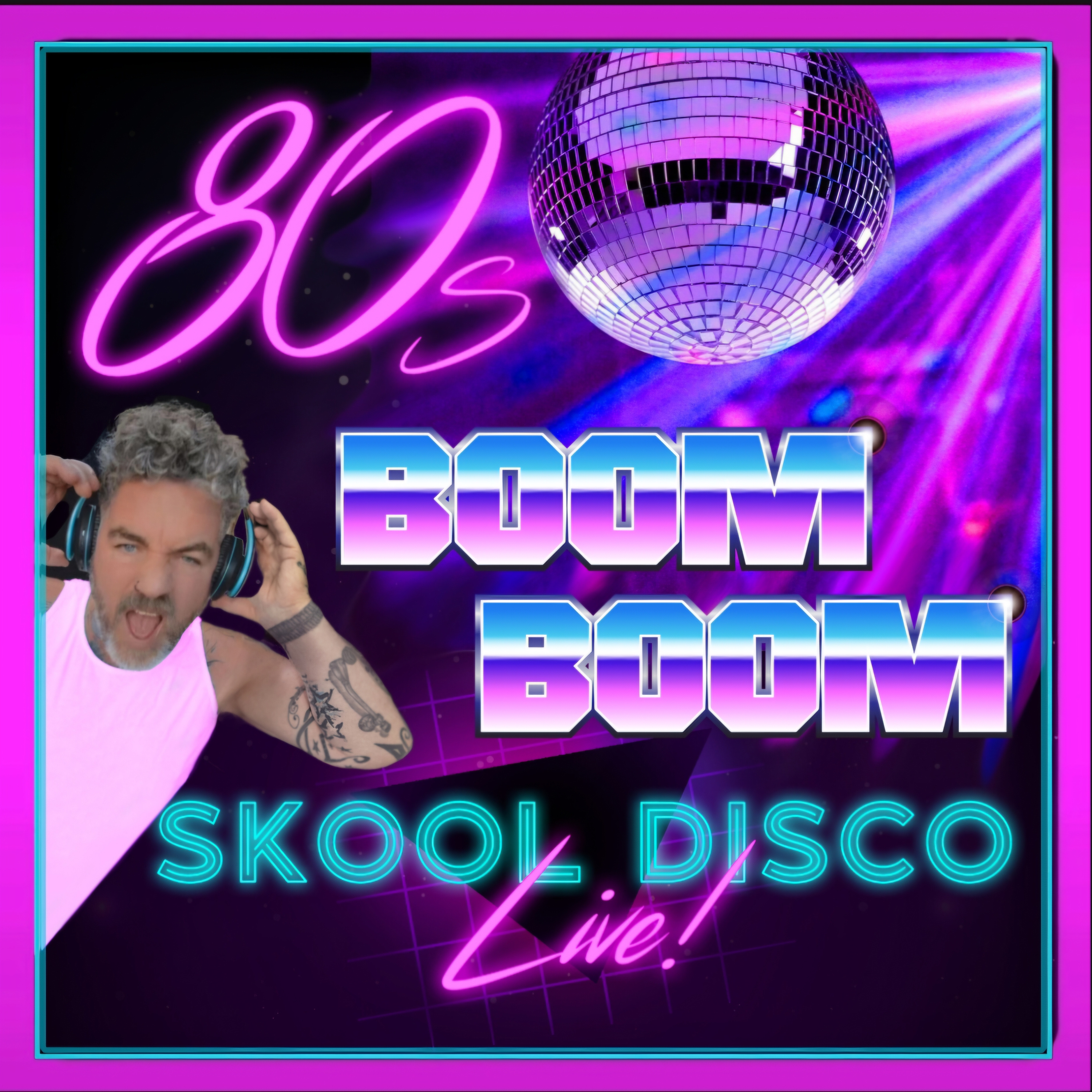 Great bits from Thursday Night 80's BOOM BOOM SKOOL DISCO LIVE episode artwork