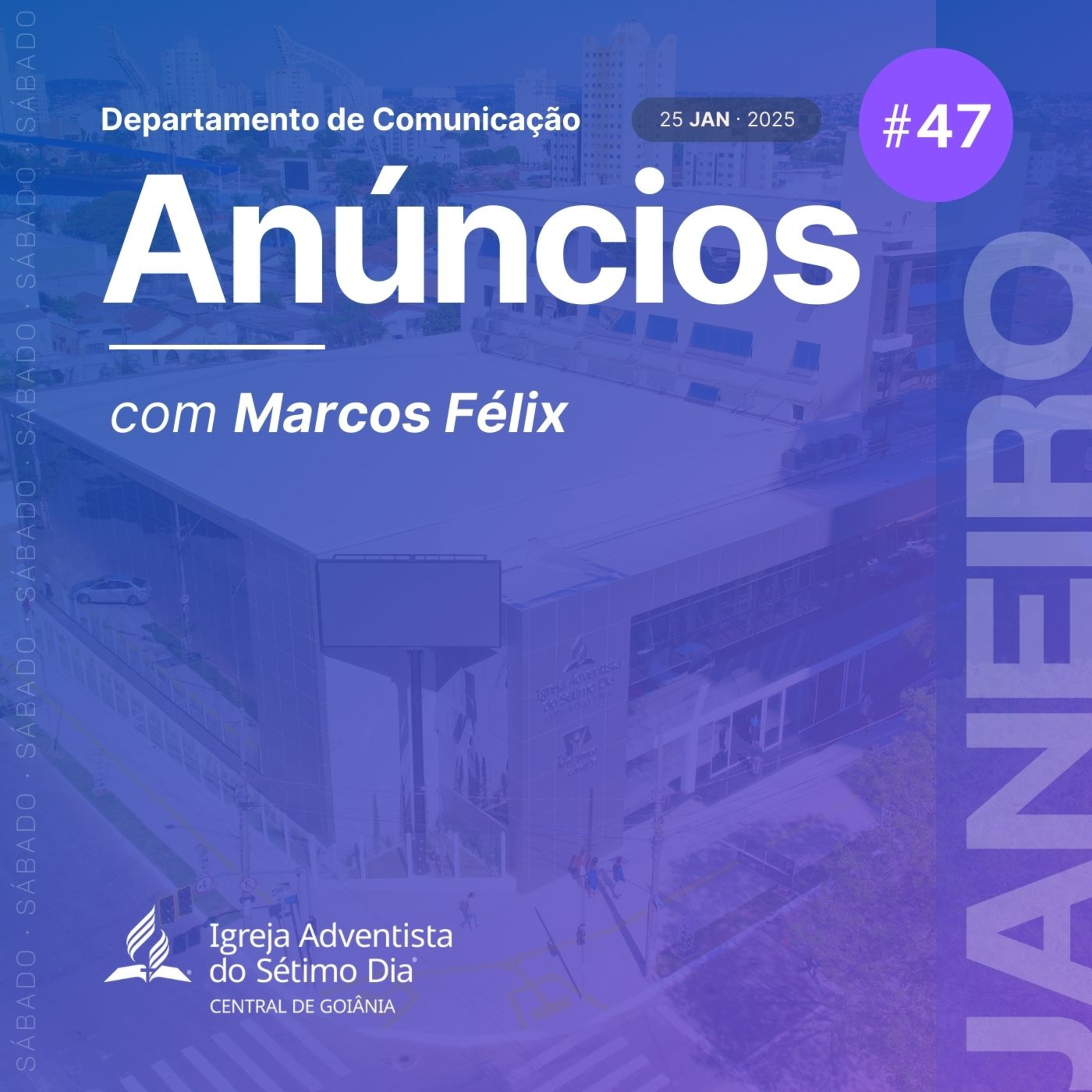Anúncios de Sábado #047 · 25/01/2025 episode artwork