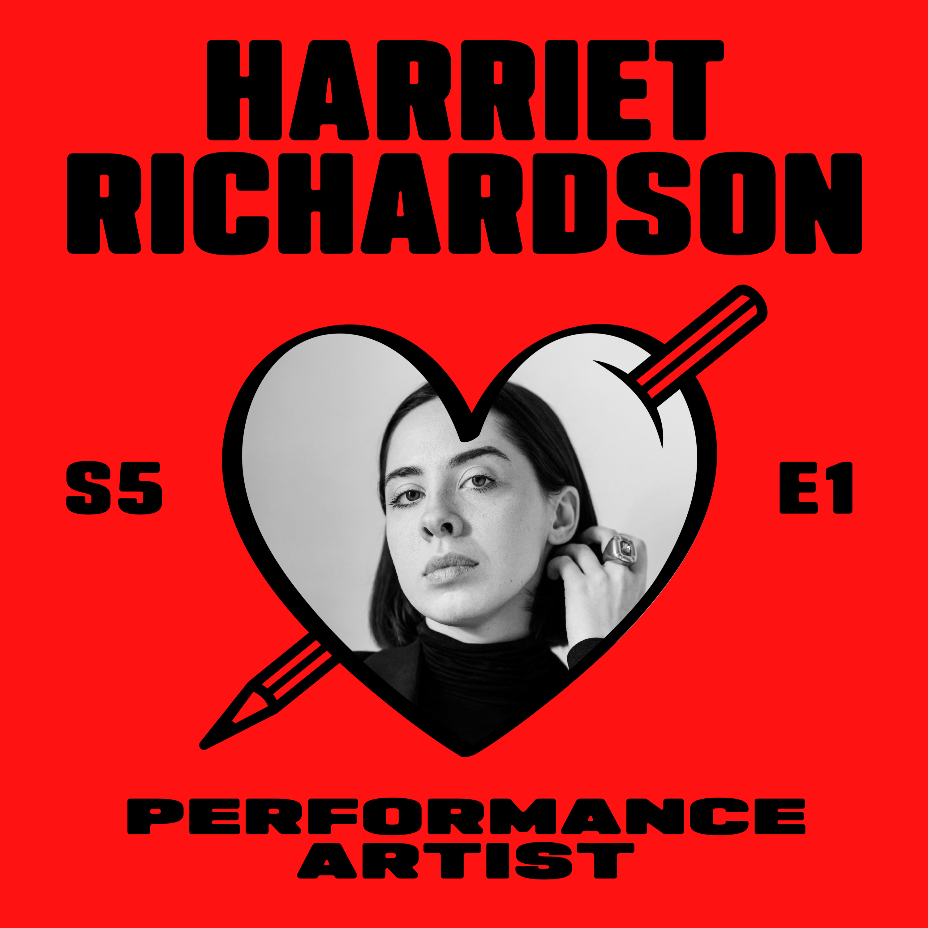S05 E01: Harriet Richardson – I Tattooed my Exes’ Mums’ Names on my body. Here's Why. episode artwork