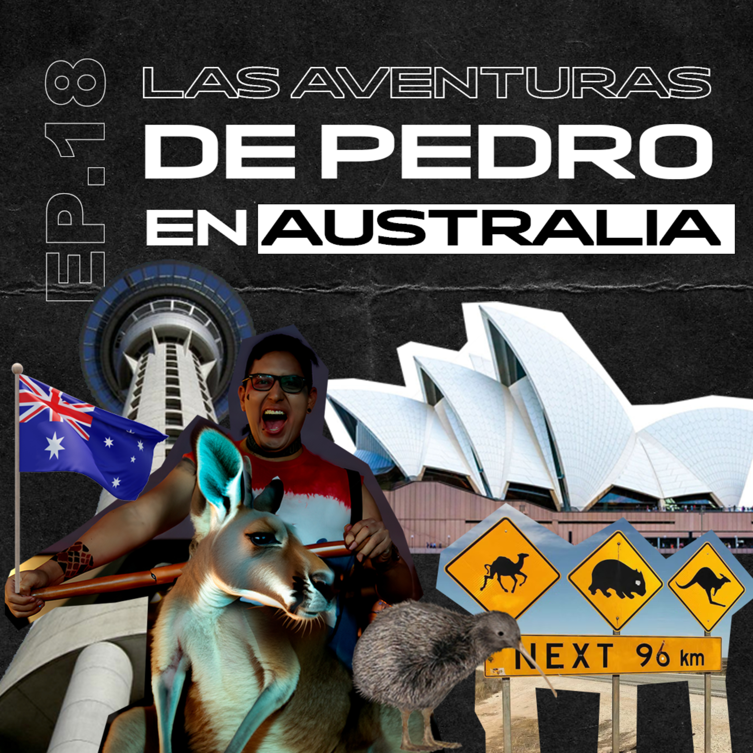 EP. 18 LAS AVENTURAS DE PEDRO EN AUSTRALIA 🇻🇪🇦🇺 | Canguros, Sidney, Moana y más 🔥😂 episode artwork