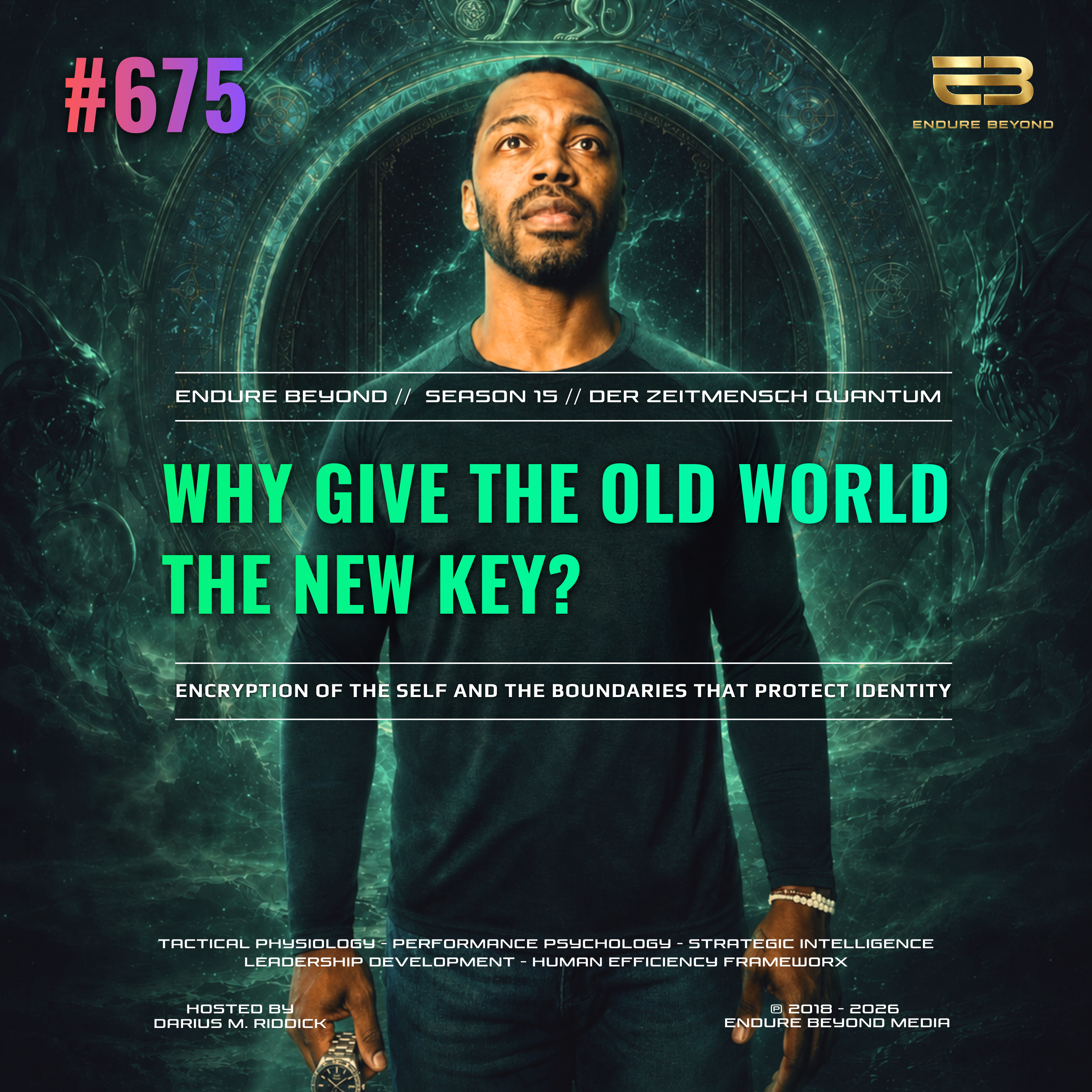 675. Why Give the Old World the New Key? (Encryption of the Self and the Boundaries That Protect Identity) | ENDURE BEYOND episode artwork