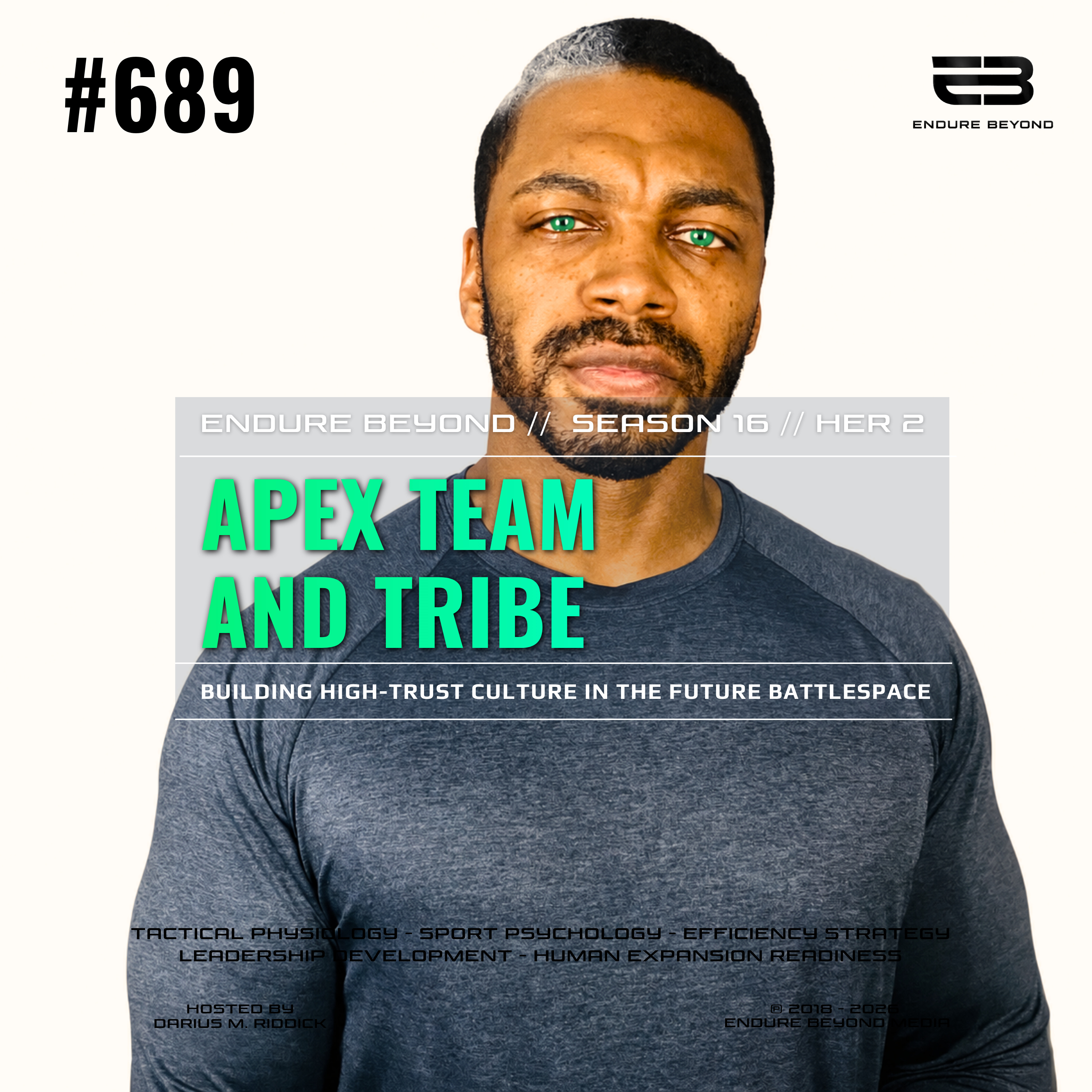 689. Apex Team & Tribe: Building High-Trust Culture in the Future Battlespace | ENDURE BEYOND episode artwork