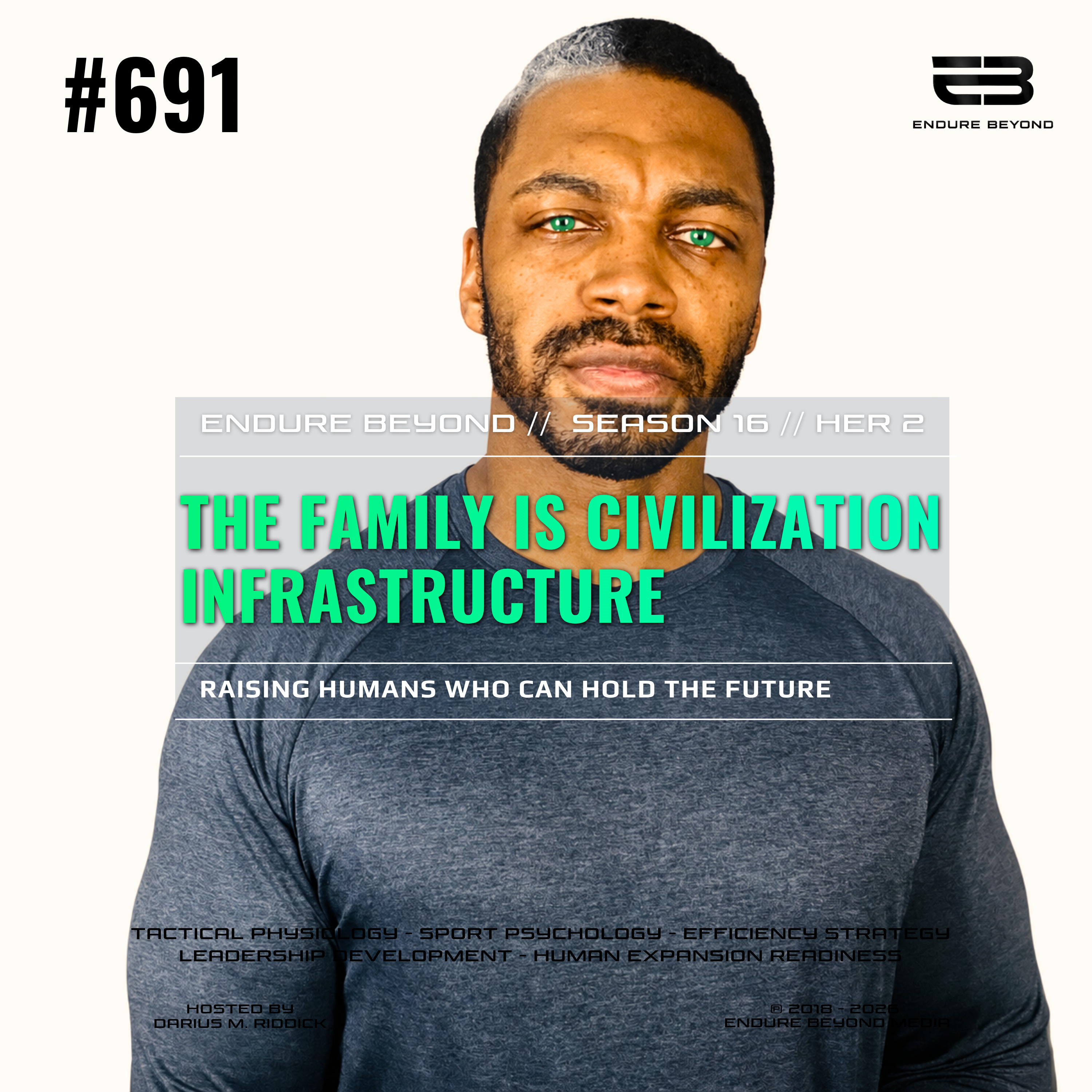 691. The Family Is Civilization Infrastructure: Raising Humans Who Can Hold the Future | ENDURE BEYOND episode artwork