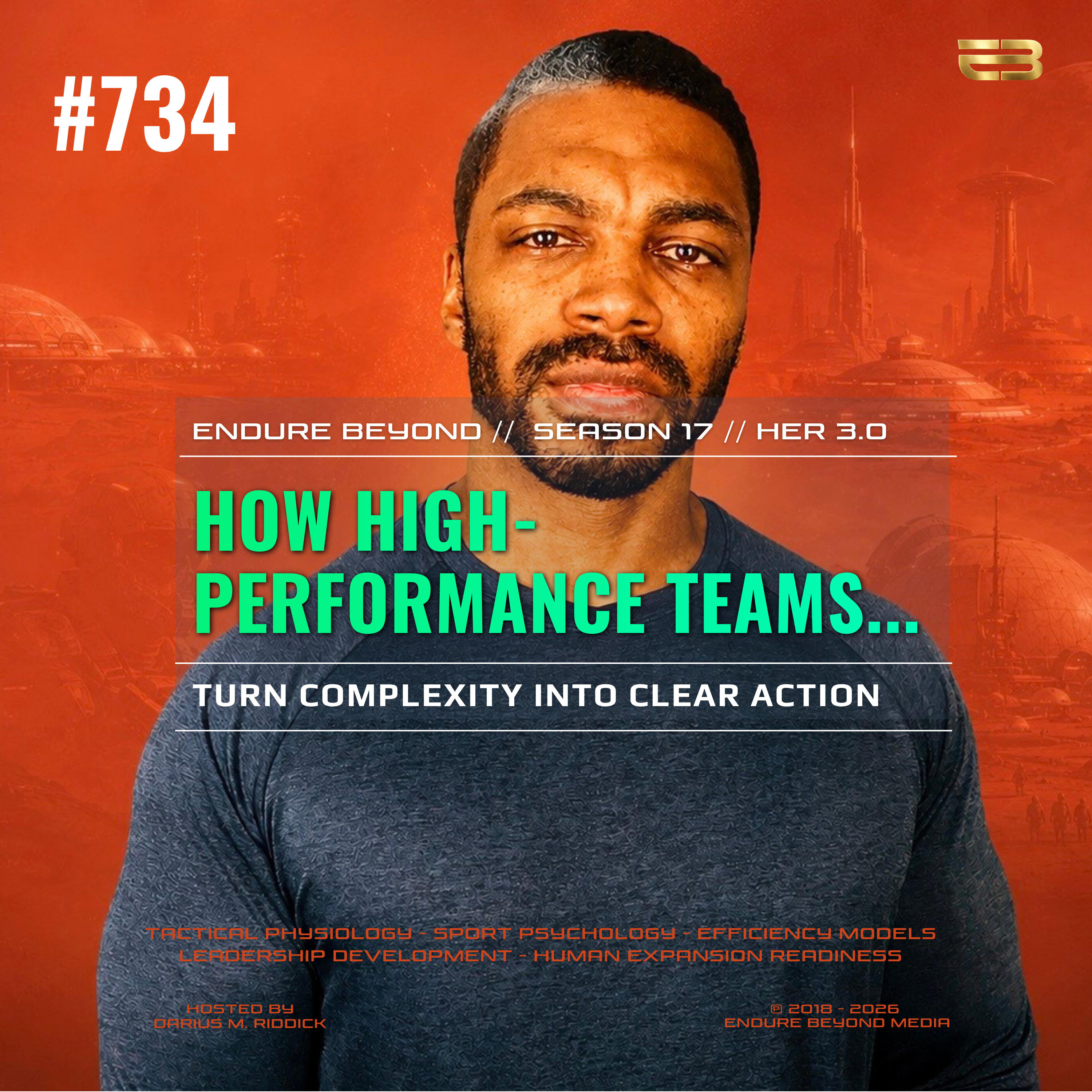 734. HOW HIGH-PERFORMANCE TEAMS TURN COMPLEXITY INTO CLEAR ACTION | ENDURE BEYOND episode artwork