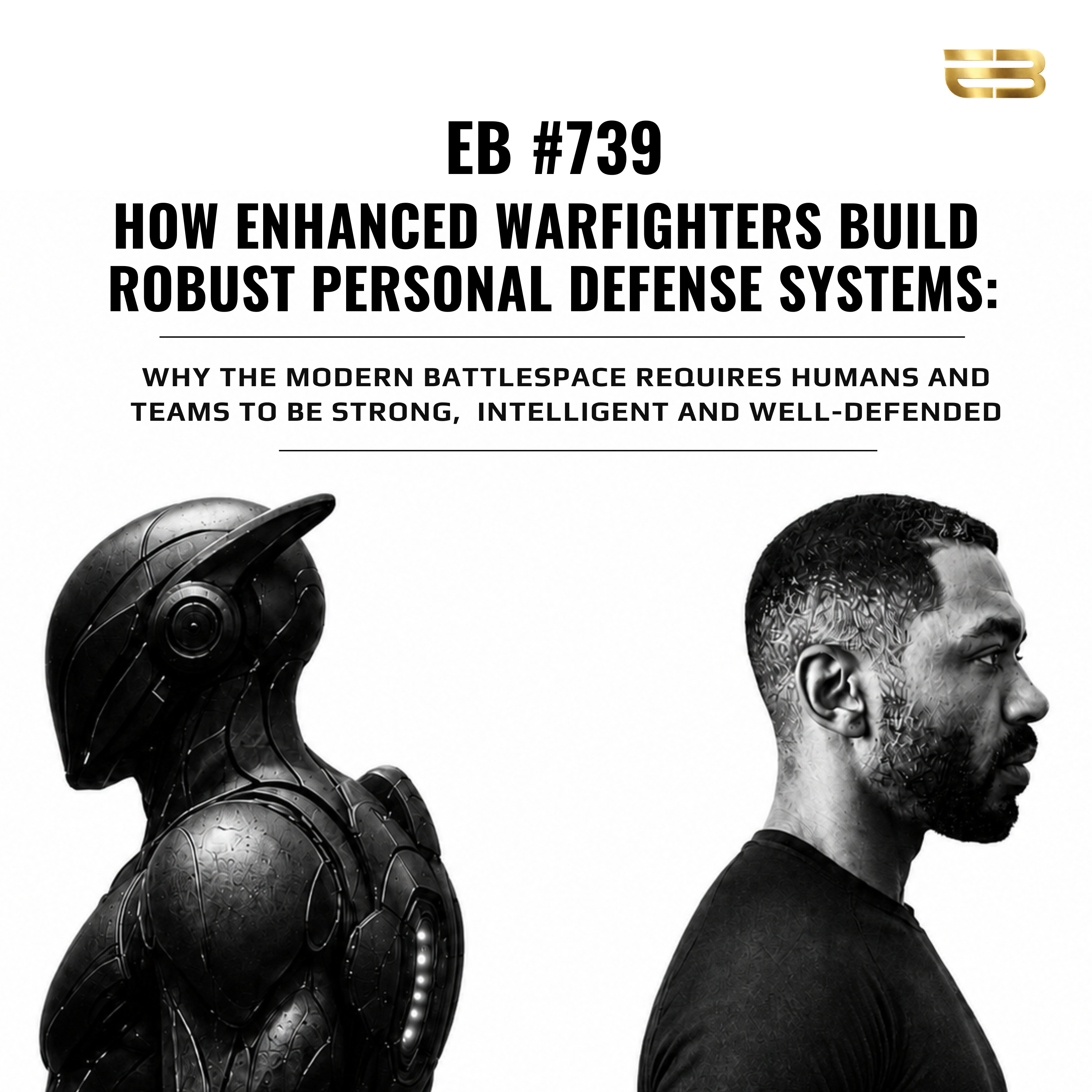 739. HOW ENHANCED WARFIGHTERS BUILD ROBUST PERSONAL DEFENSE SYSTEMS: WHY THE MODERN BATTLESPACE REQUIRES HUMANS AND TEAMS TO BE STRONG, INTELLIGENT AND WELL-DEFENDED | ENDURE BEYOND episode artwork