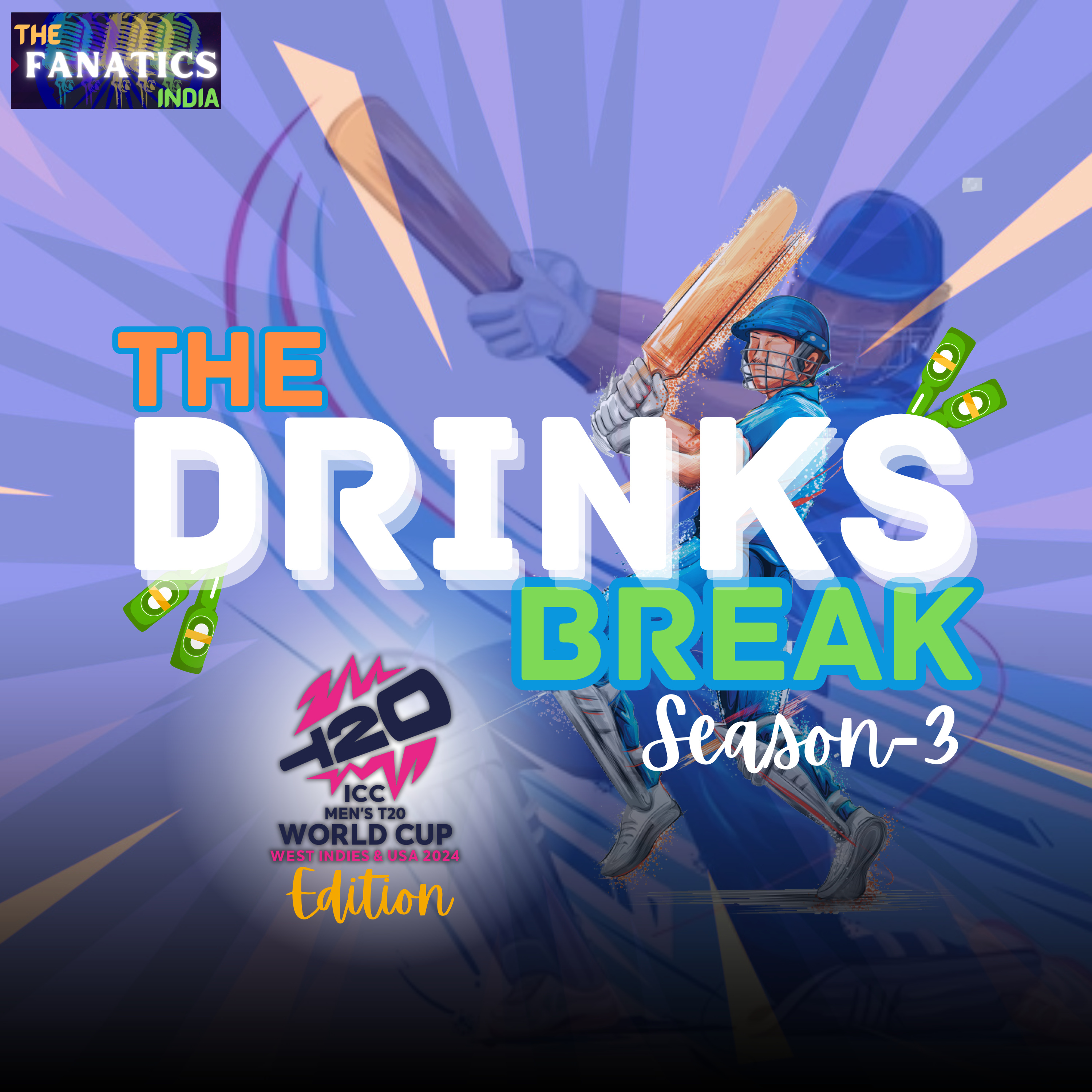The DRINKS Break (#TDB) : Season 3 - E03 : BUMRAH saves the day, INDvsUSA preview. episode artwork