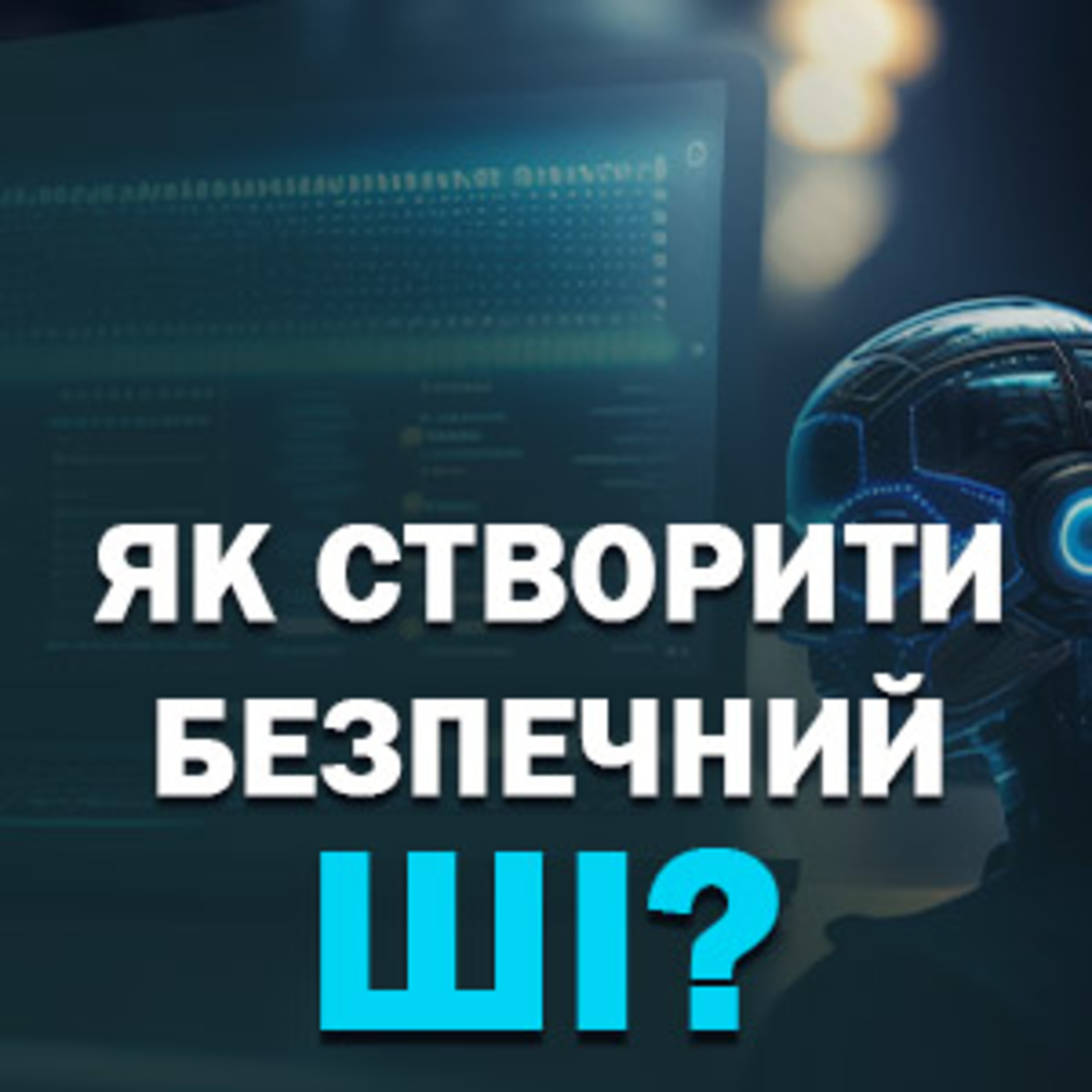Як створити безпечний Штучний Інтелект? Великі проблеми в безпеці Штучного Інтелекту episode artwork