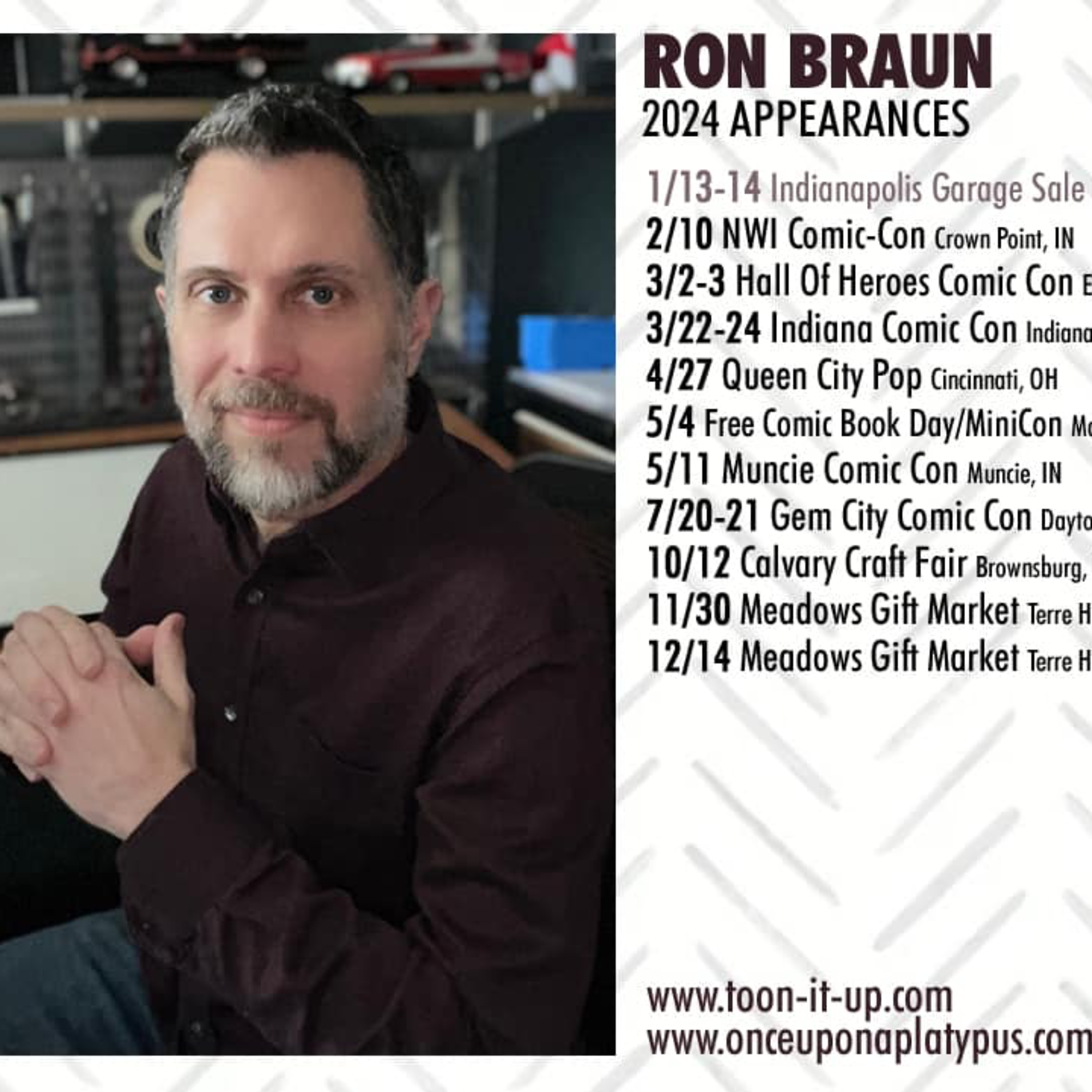 Episode 37 Ron Braun 2024 Comic Con Updates