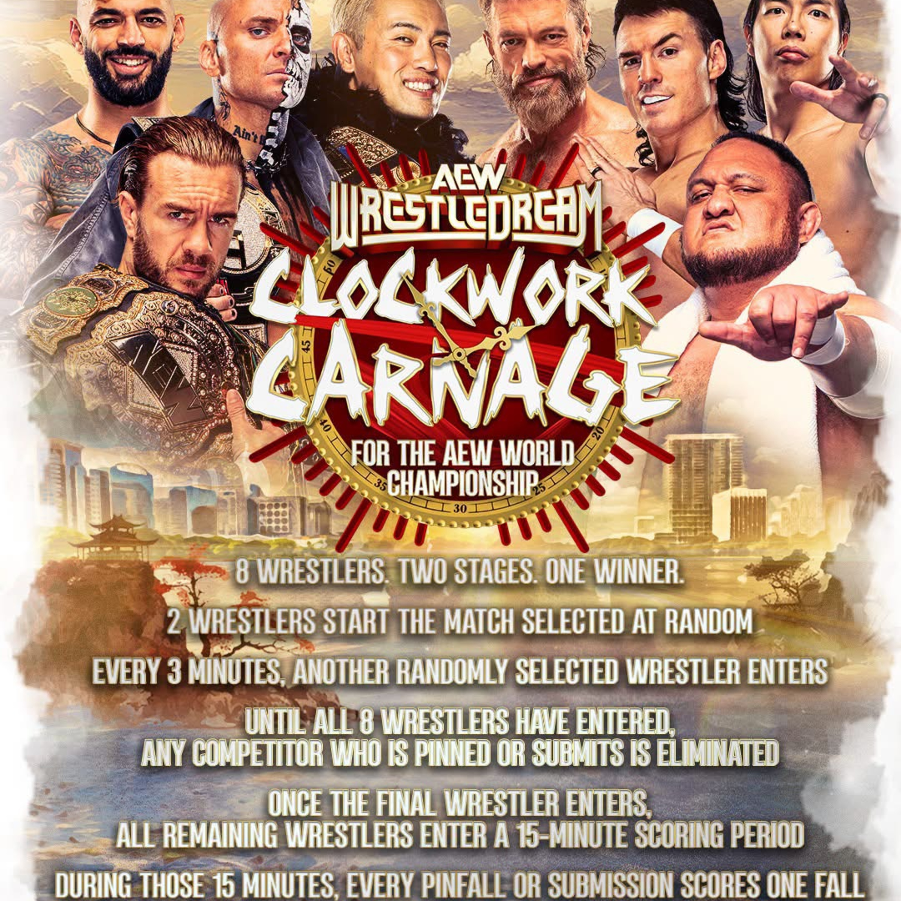 Preview and Predictions on AEW WrestleDream! episode artwork