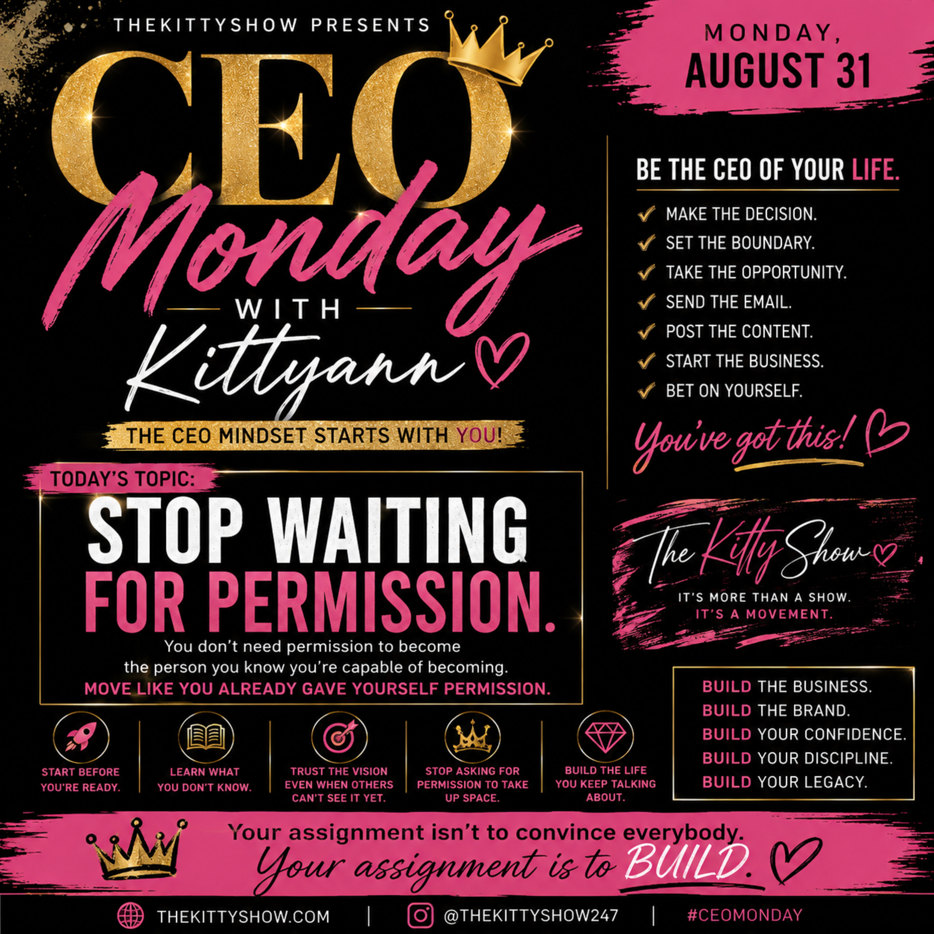CEO MONDAY WITH KITTYANN episode artwork