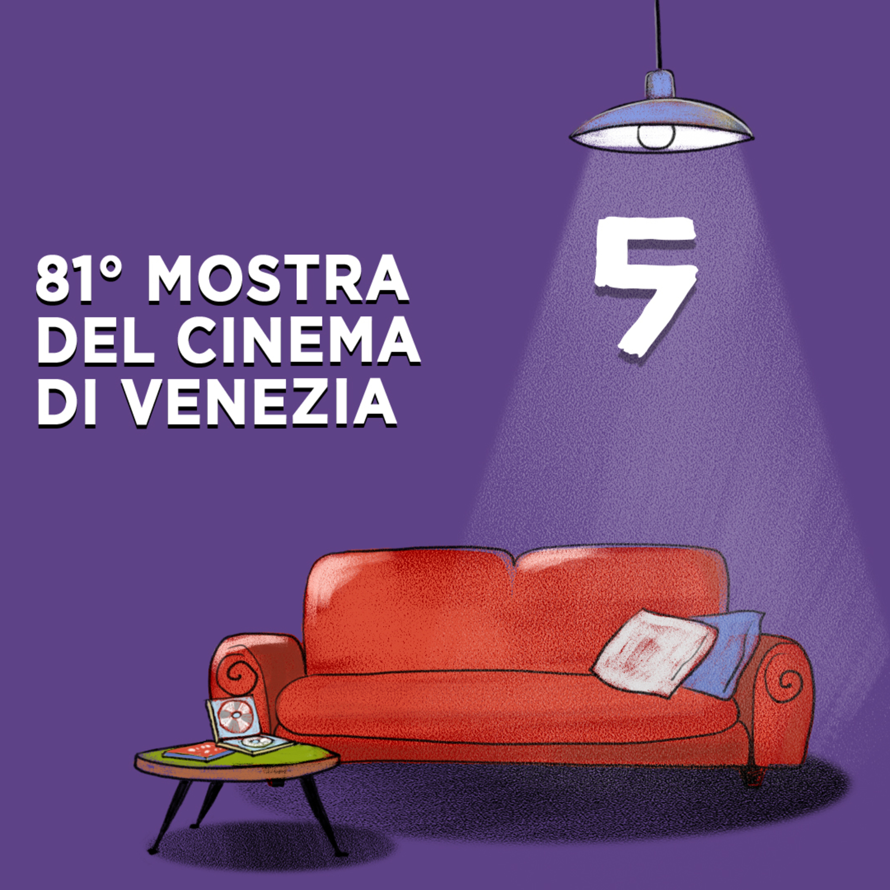 Salotto al Festival - Venezia 81: Bestiari Erbari Lapidari, Israel-Palestine, Diva Futura e Kitano episode artwork