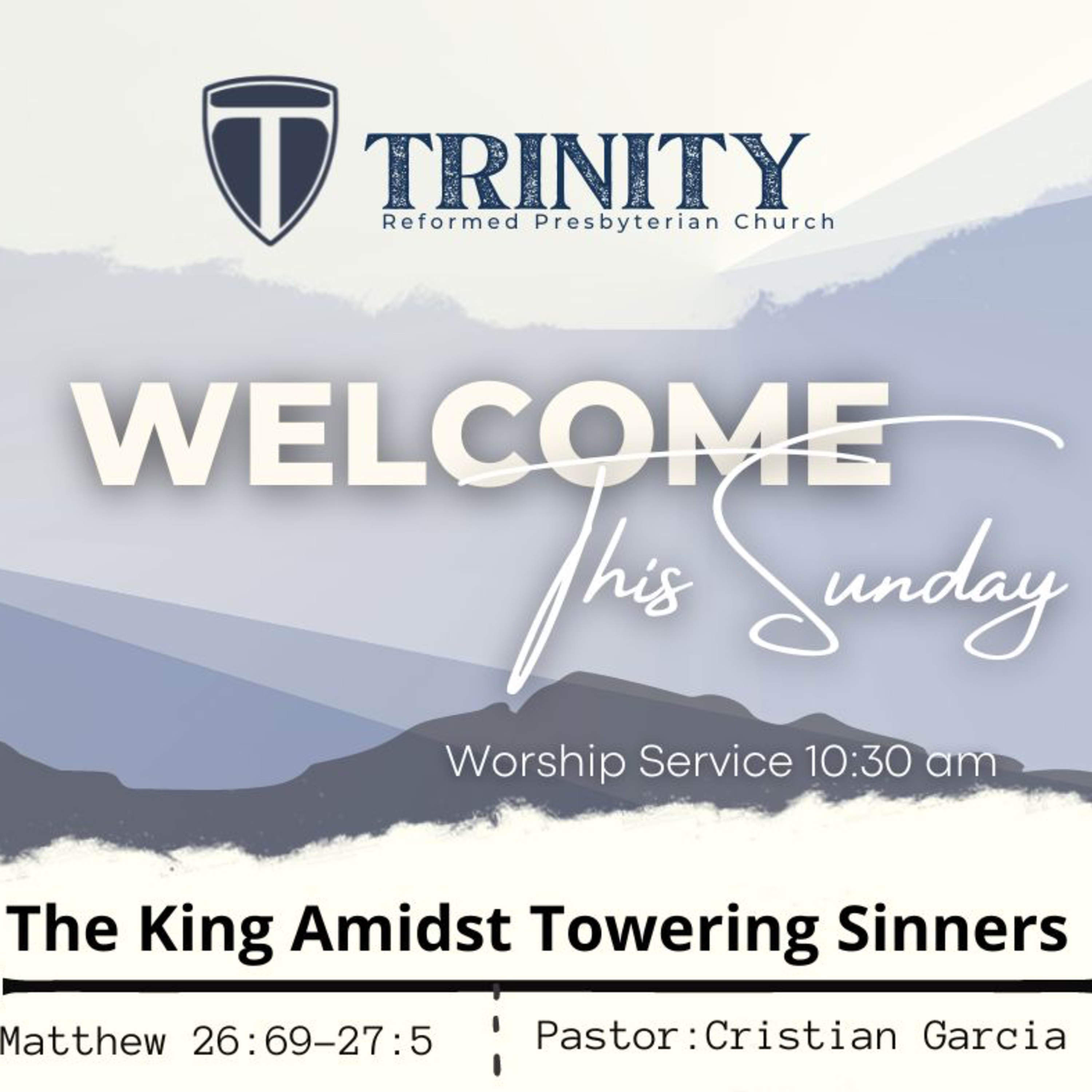 The King Amidst Towering Sinners