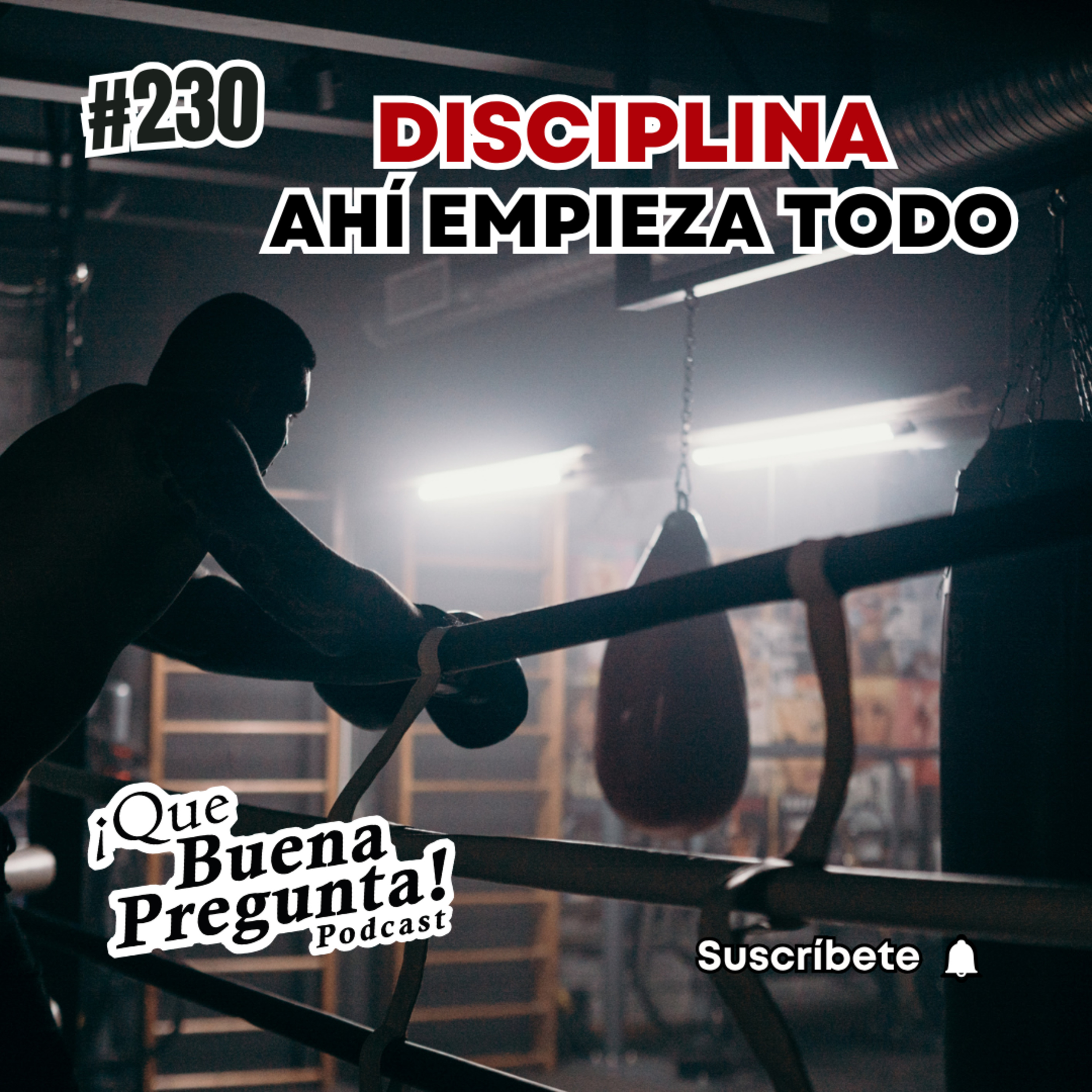 ¿Por qué la disciplina es el motor para alcanzar tus sueños? - Que Buena Pregunta! - #230 episode artwork