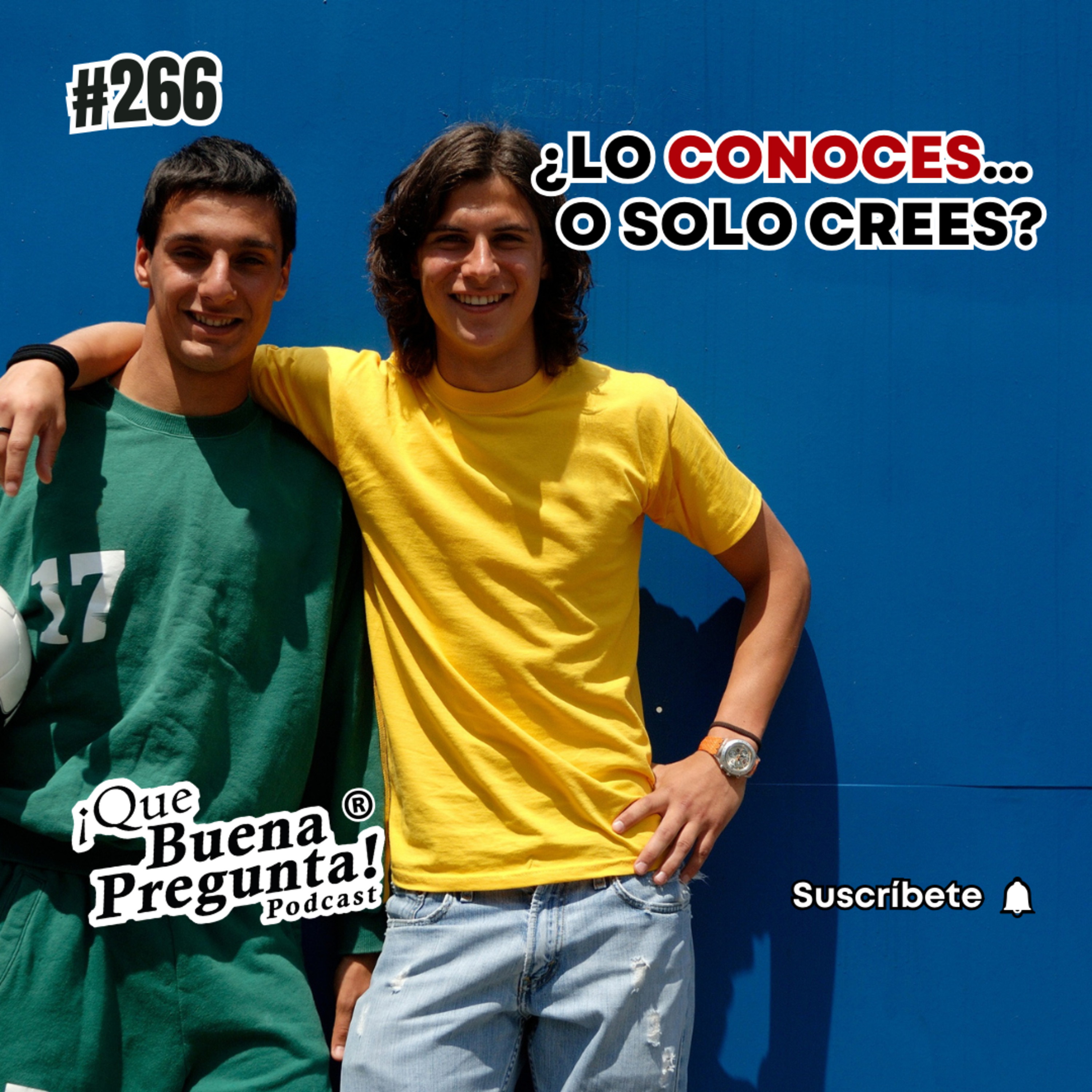 ¿Cuánto conocemos realmente a las personas? - Qué Buena Pregunta! - #266 episode artwork