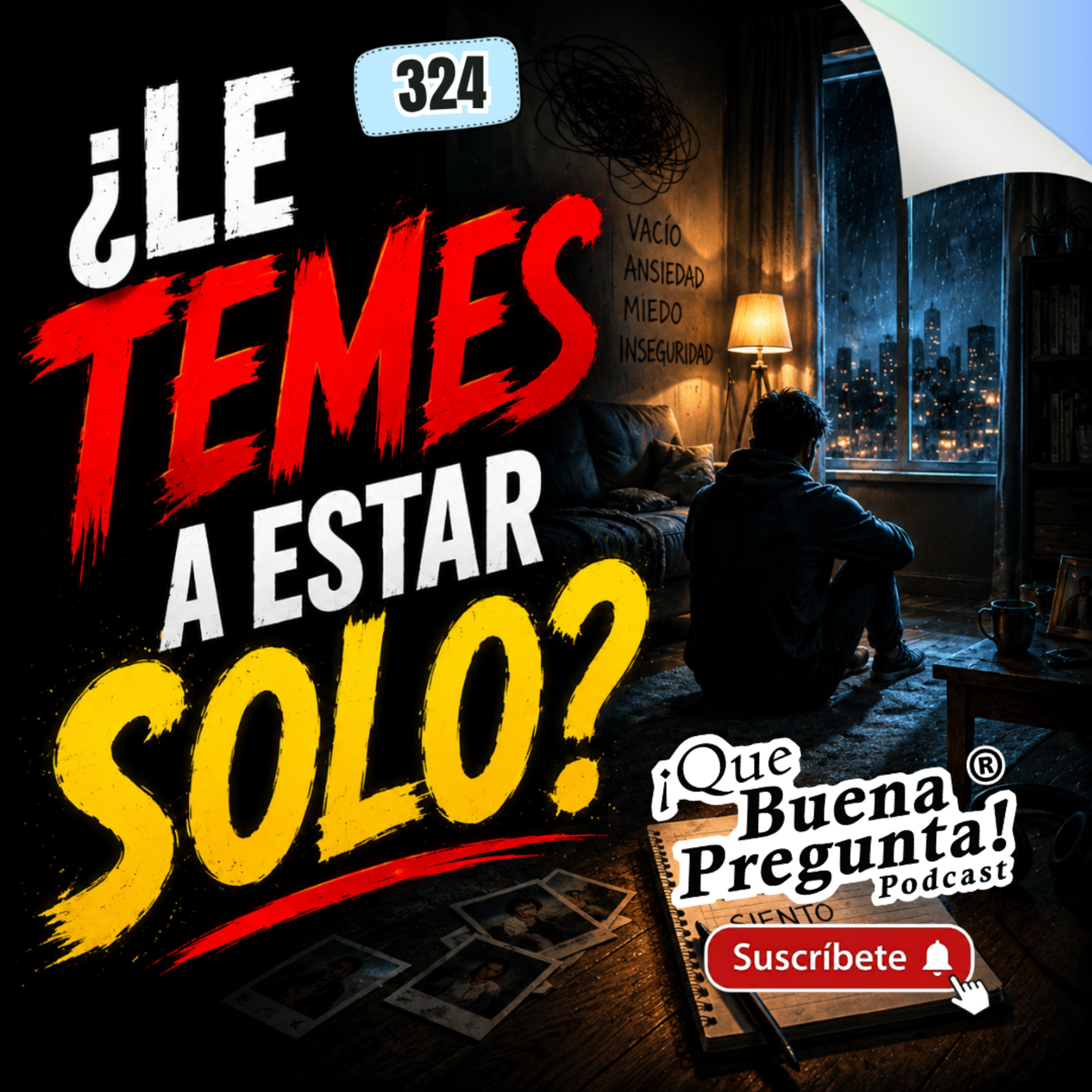 ¿Por qué ya NADIE sabe estar SOLO? | Que Buena Pregunta #324 episode artwork