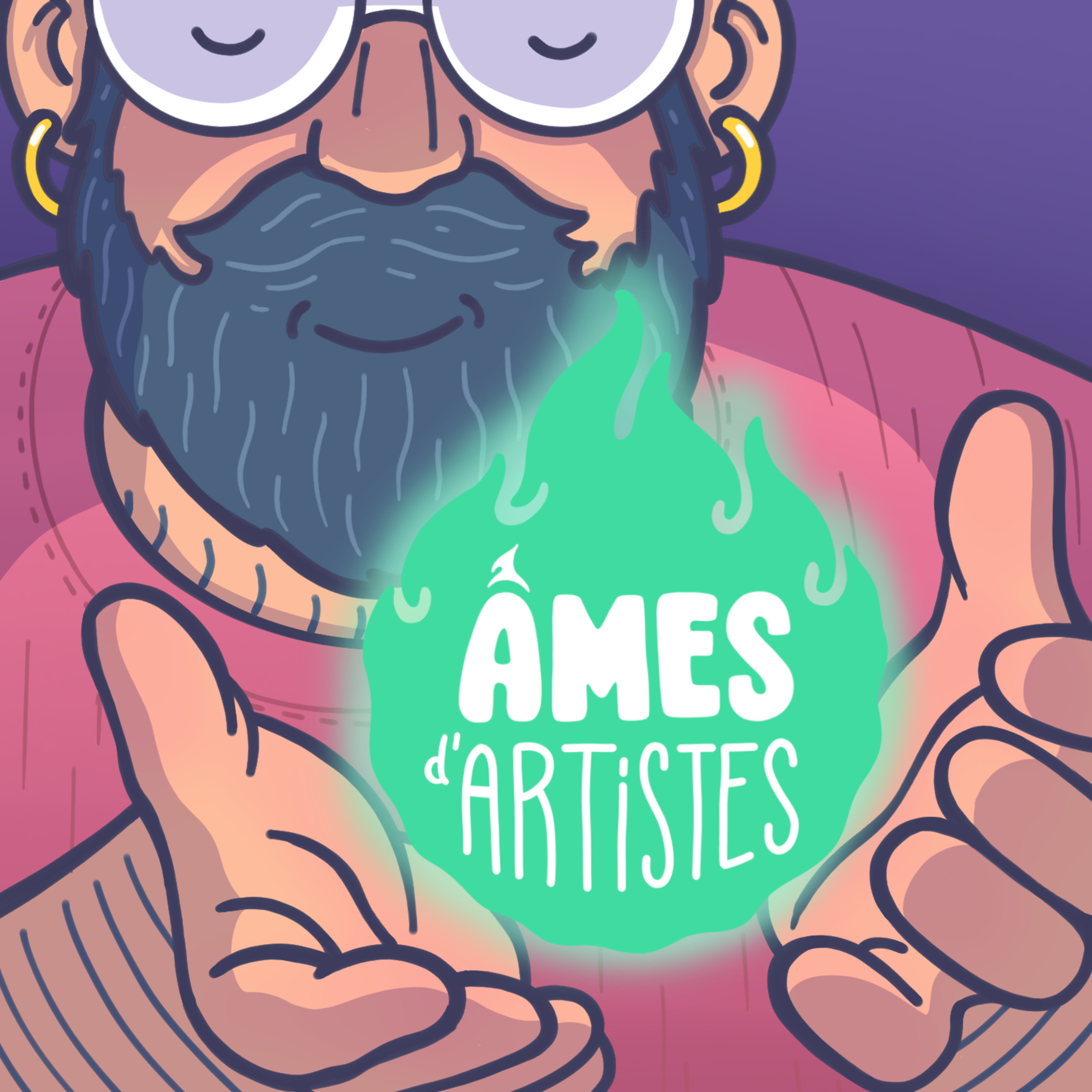 (#00) - Trailer Âmes d'Artistes, le podcast chill qui s'intéresse aux tréfonds de l'âme et de la créativité ! episode artwork