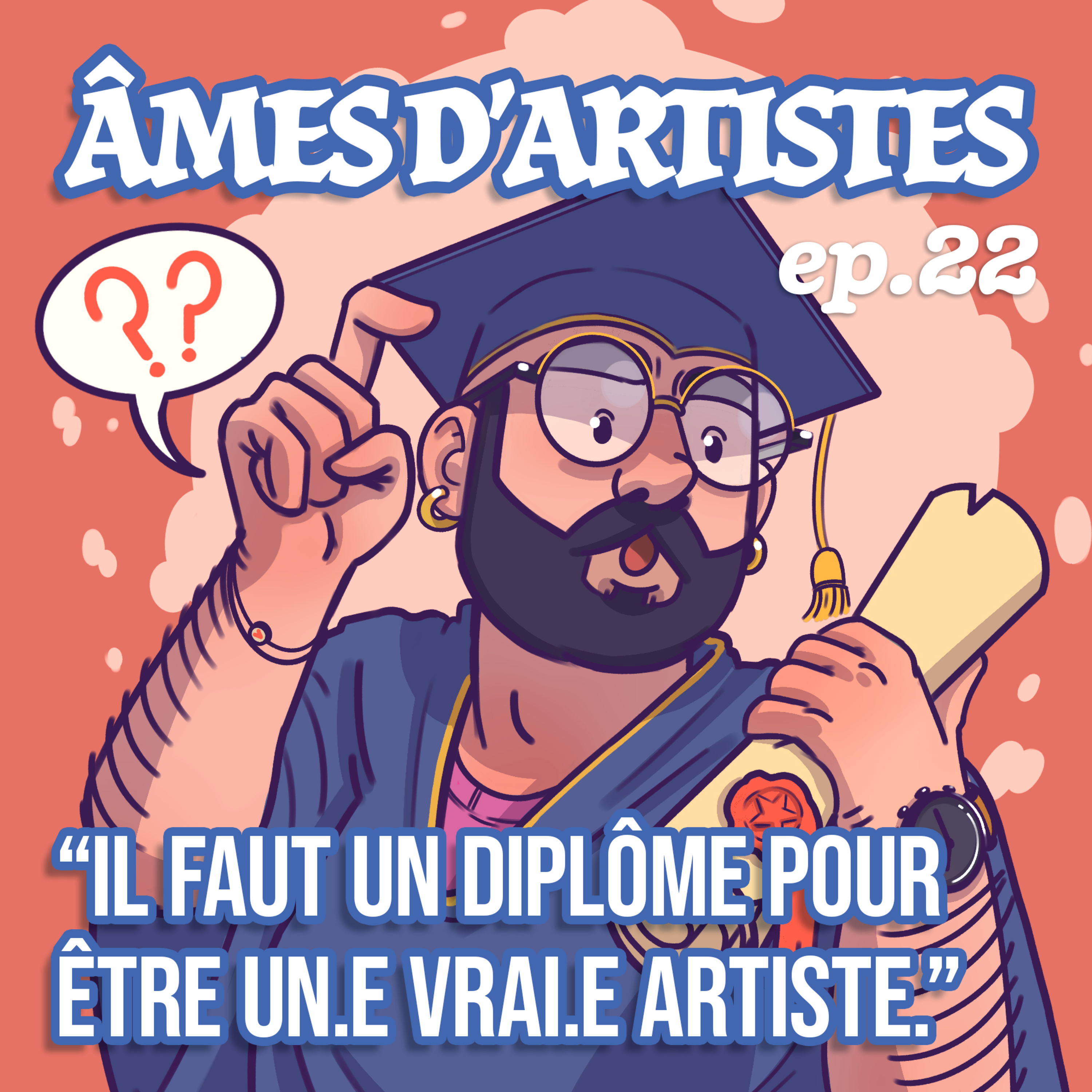 (ADA #22) "IL FAUT UN DIPLÔME POUR ÊTRE UN VRAI ILLUSTRATEUR.” episode artwork