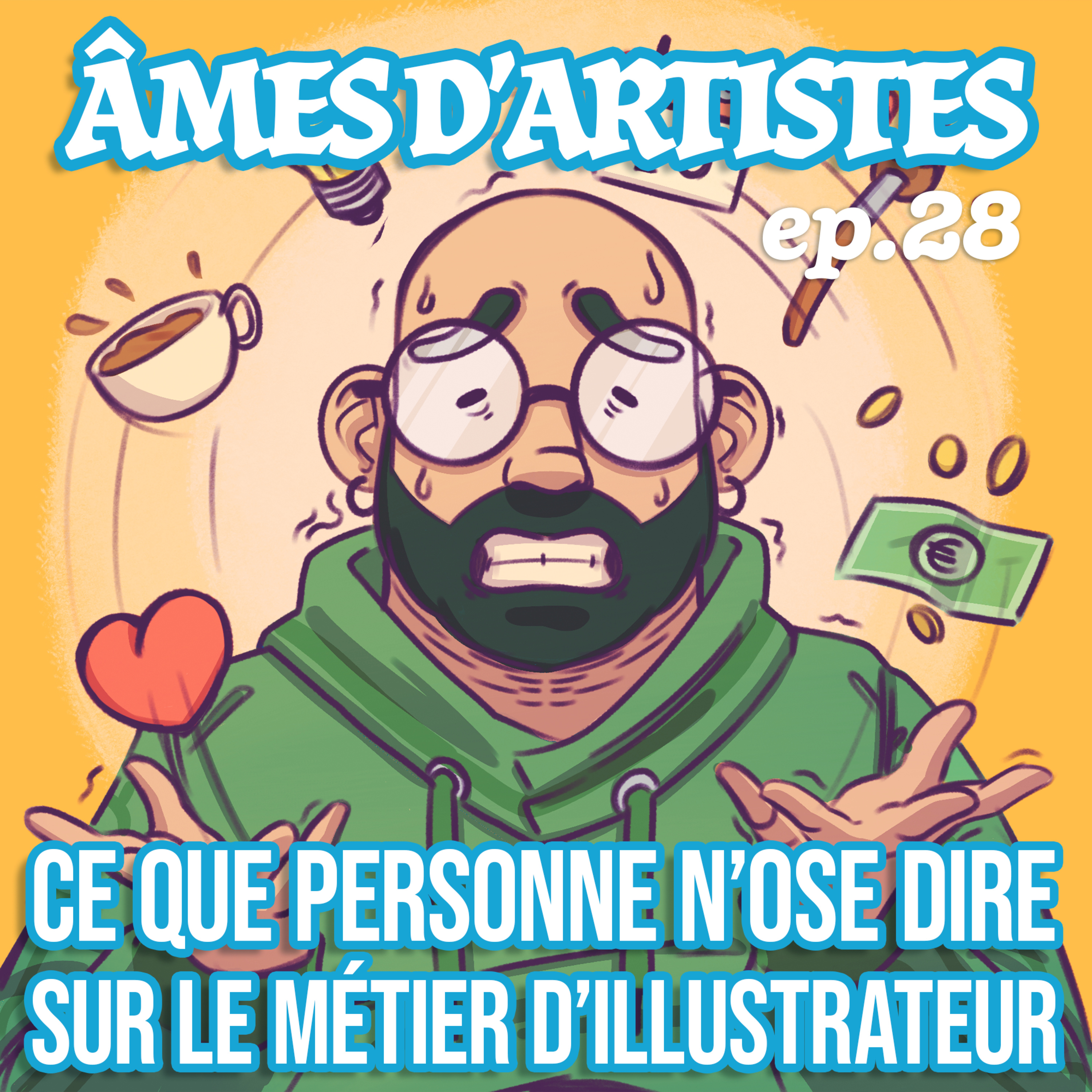 (ADA #28) CE QUE PERSONNE N’OSE DIRE SUR LE MÉTIER D’ILLUSTRATEUR episode artwork