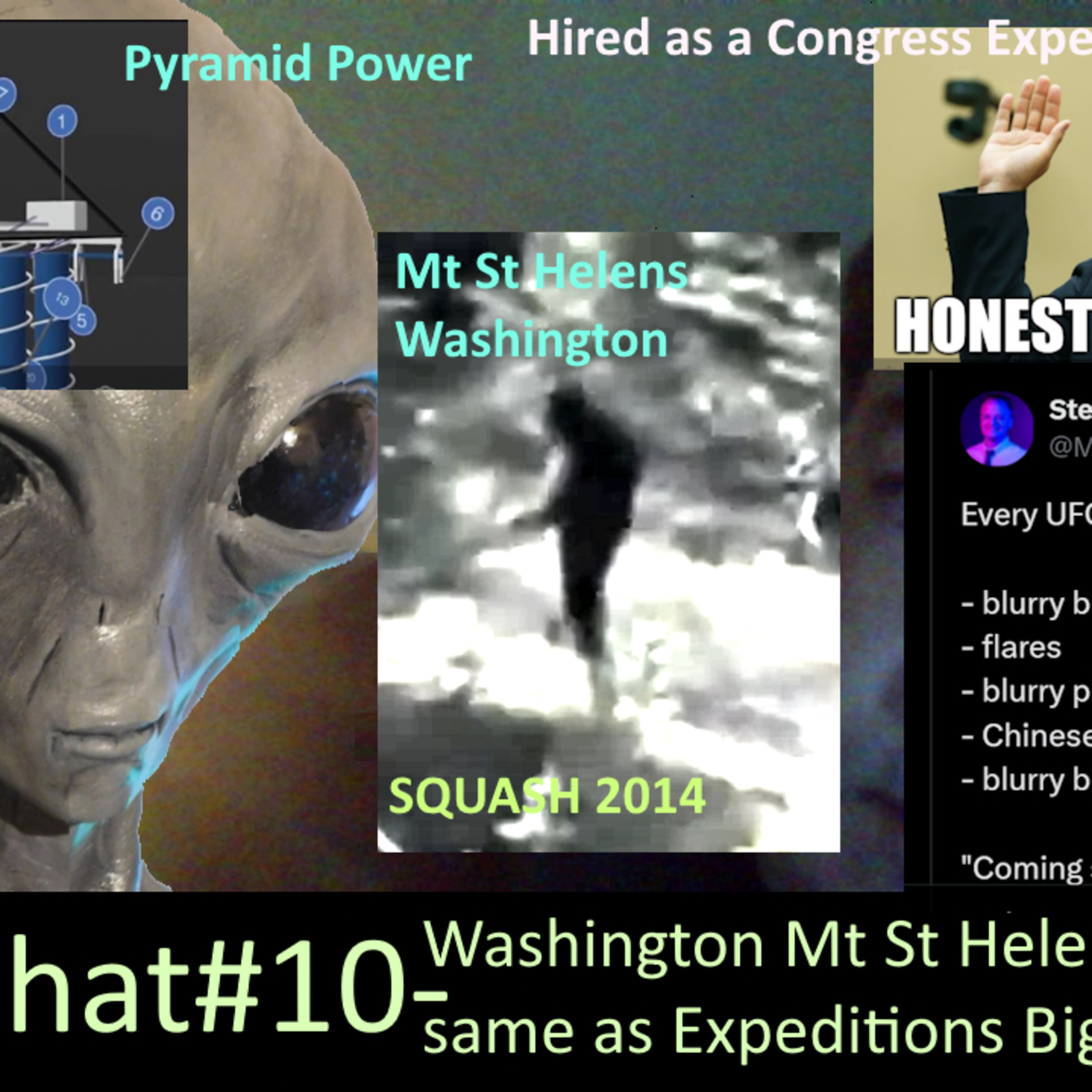 UFO Chat with Paul -10 Bigfoot filmed 2014 same as Expedition Bigfoot one +UFO videos & News CatchUp