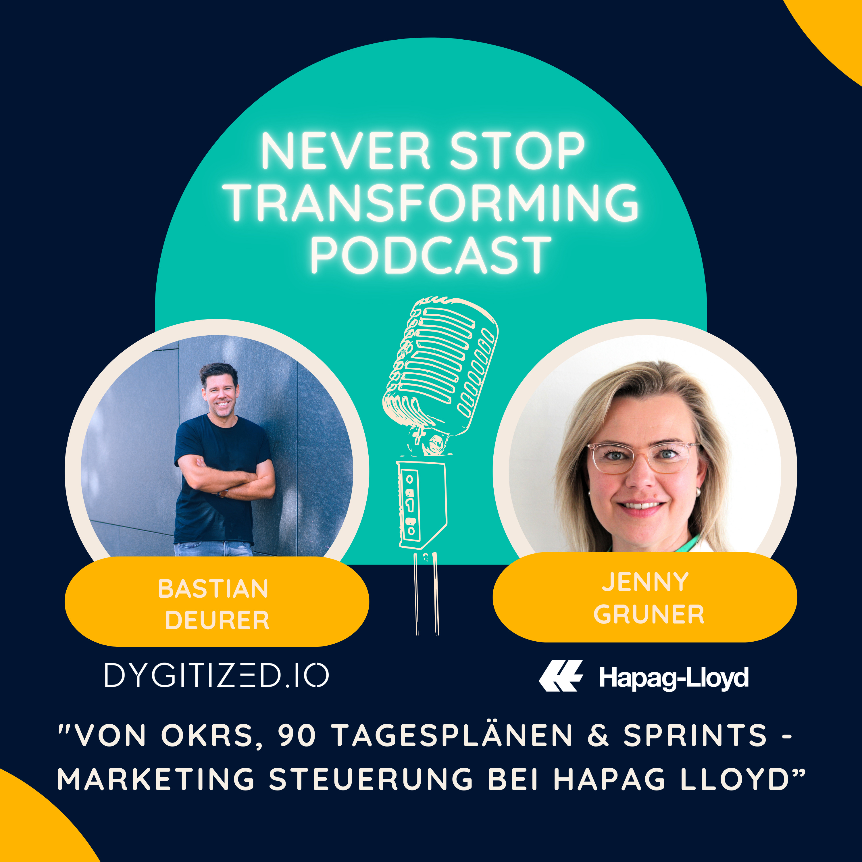 Never Stop Transforming - Der Podcast zur Digitalen Veränderung