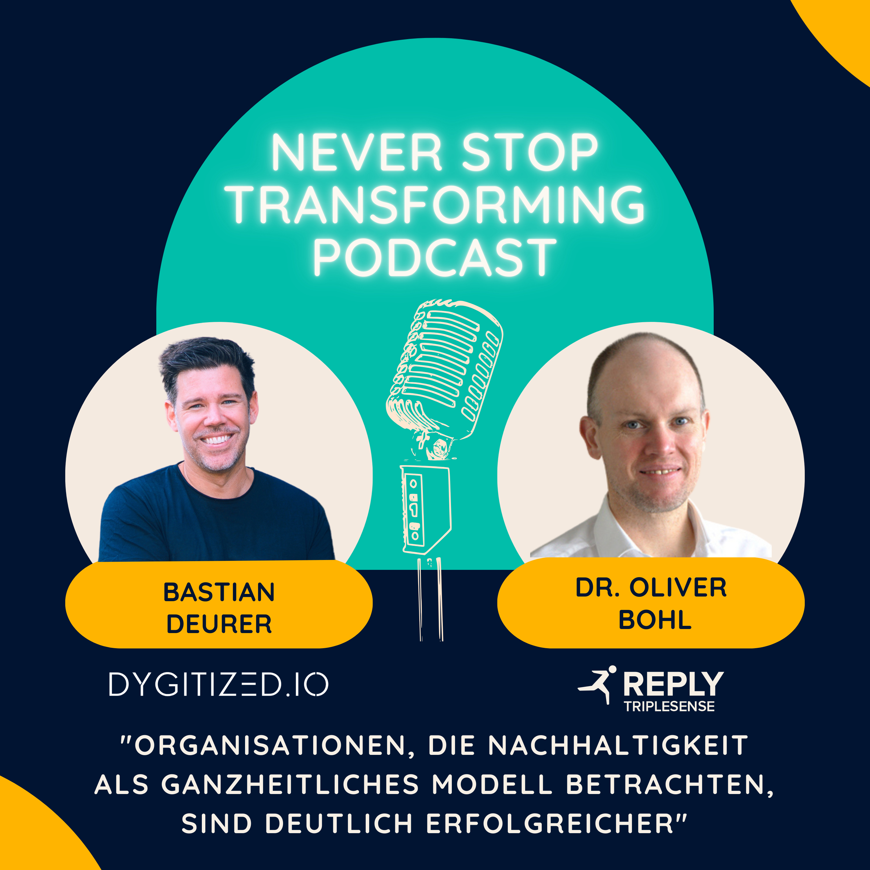 Never Stop Transforming - Der Podcast zur Digitalen Veränderung