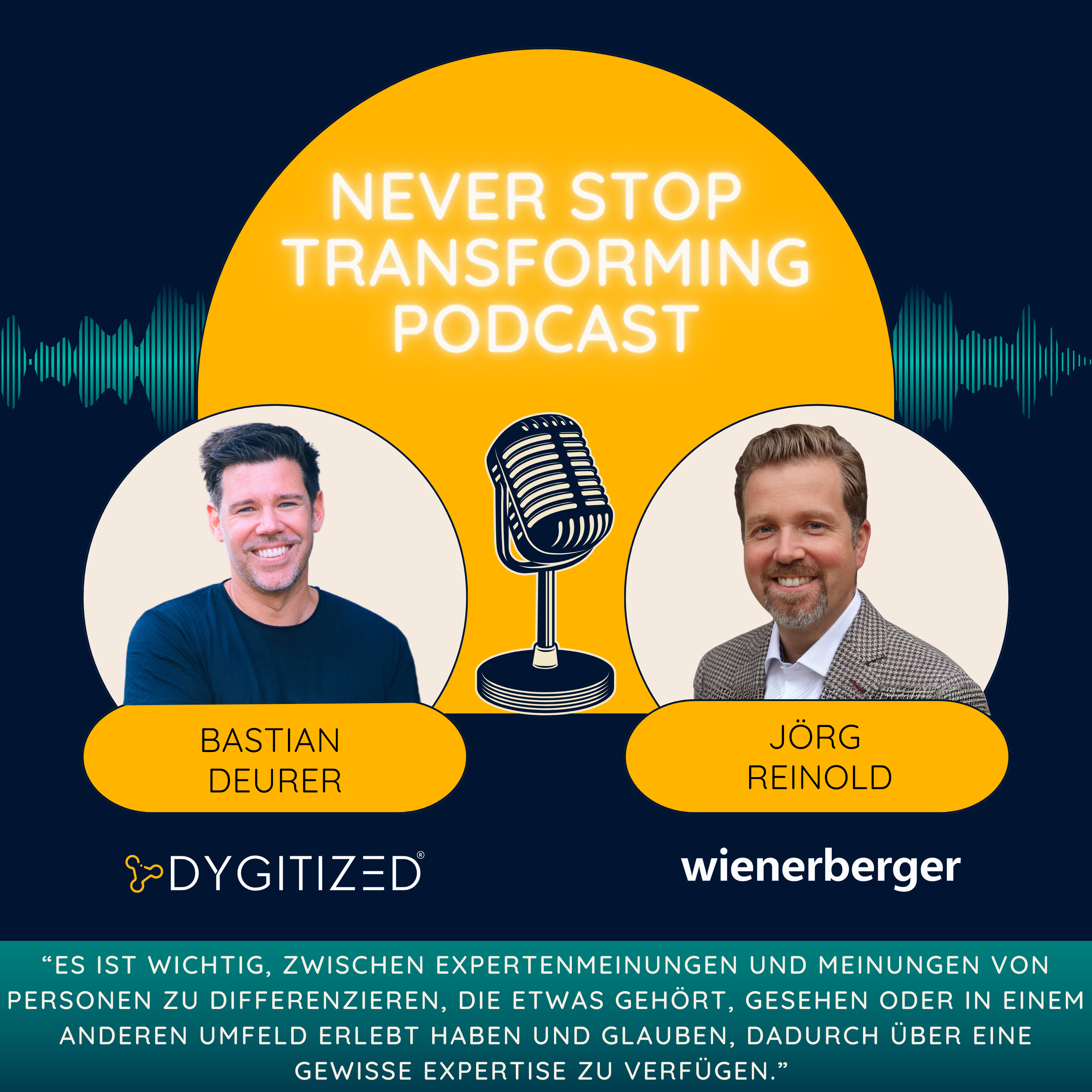 Never Stop Transforming - Der Podcast zur Digitalen Veränderung