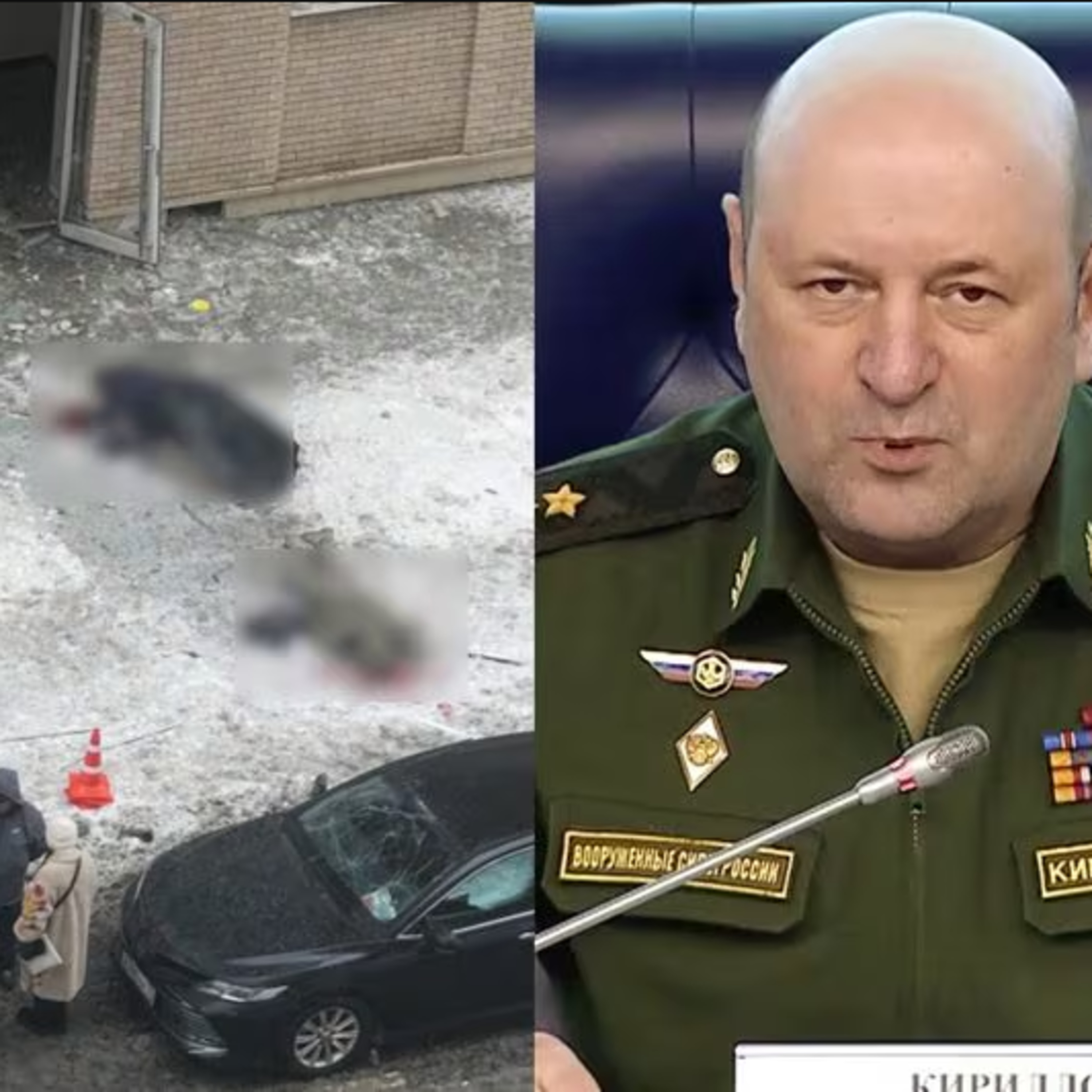 The Assassination of Russian General Igor Kirillov in Moscow