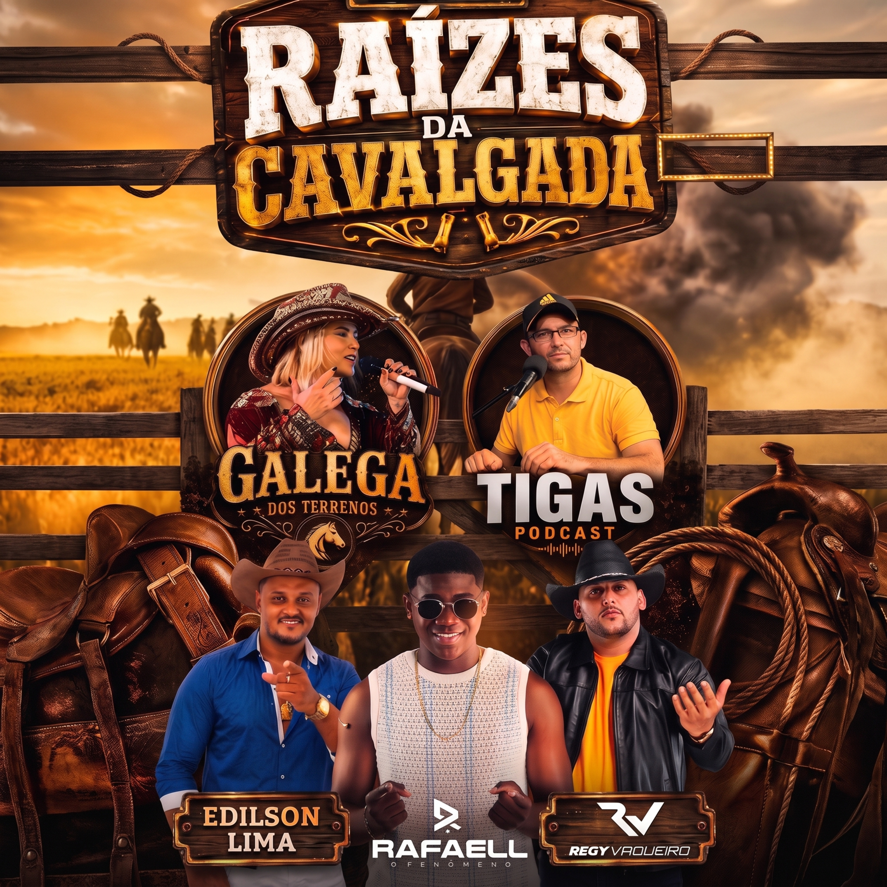 RAÍZES DA CAVALGADA - EDILSON LIMA, RAFAELL O FENÔMENO, REGY VAQUEIRO TIGAS PODCAST #69 ️ episode artwork