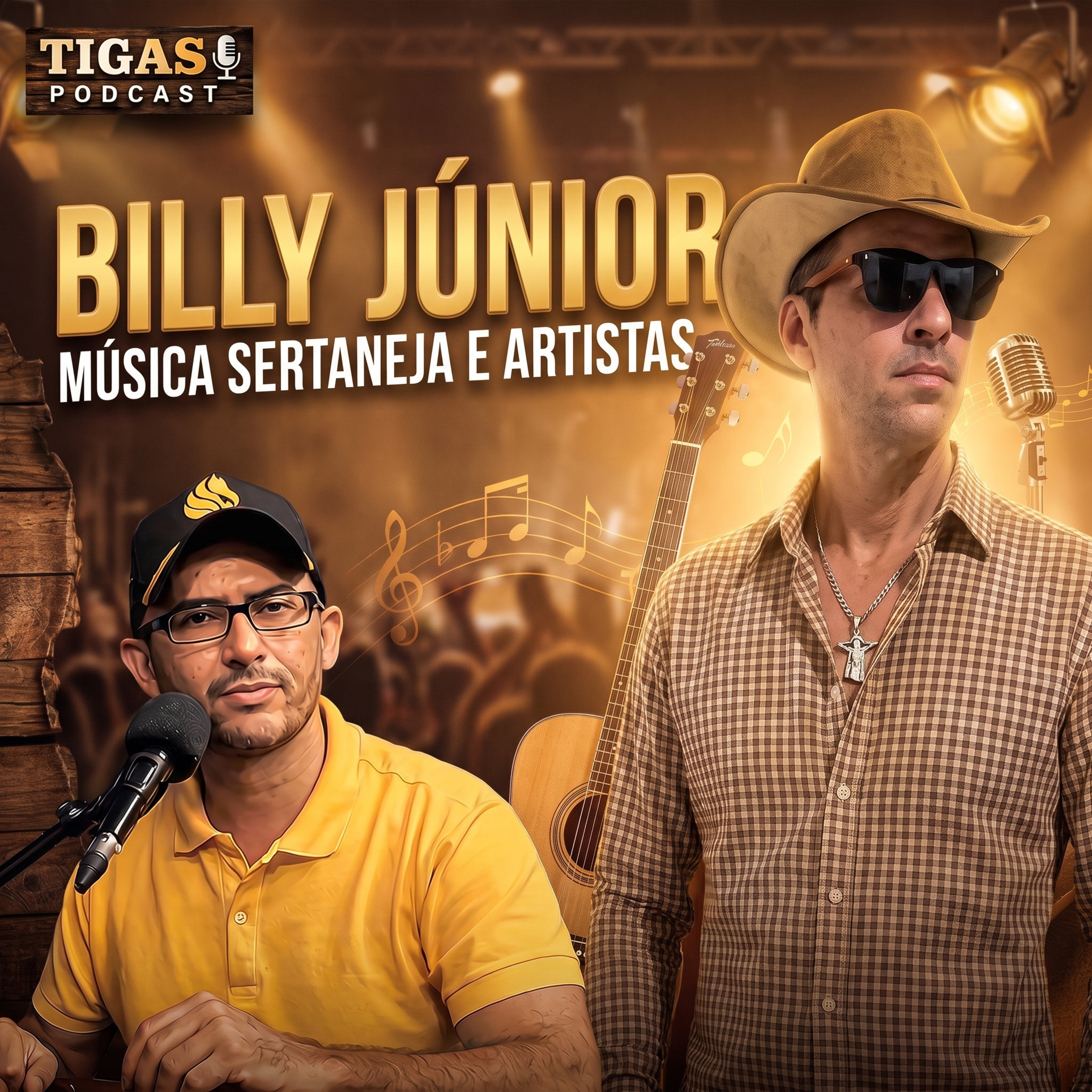 BILLY JÚNIOR | MÚSICA SERTANEJA E ARTISTAS | TIGAS PODCAST #70 ️ episode artwork
