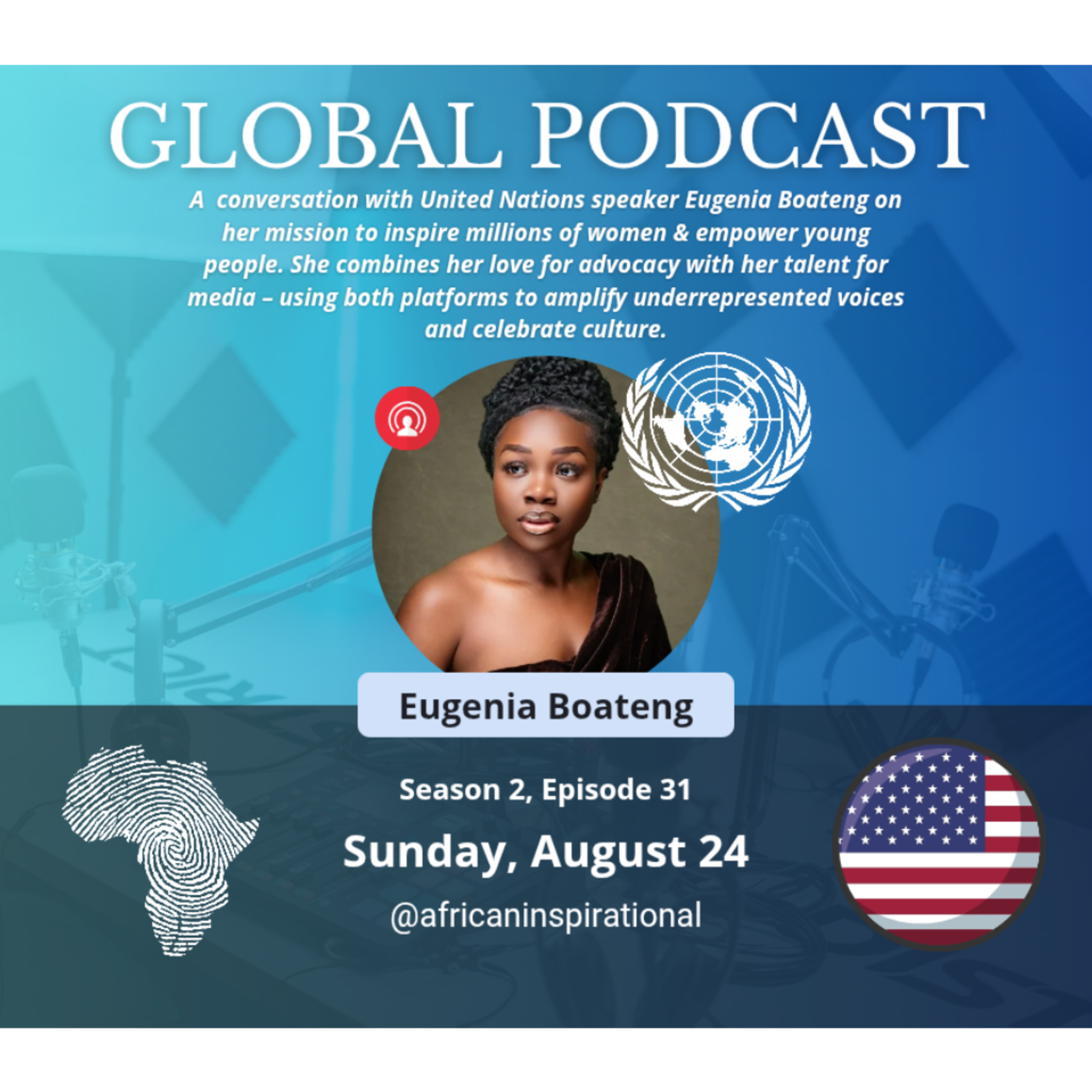 Africa, America & the Future of Global Youth — Aunty Eugenia Joins Us [Part 1]
 episode artwork
